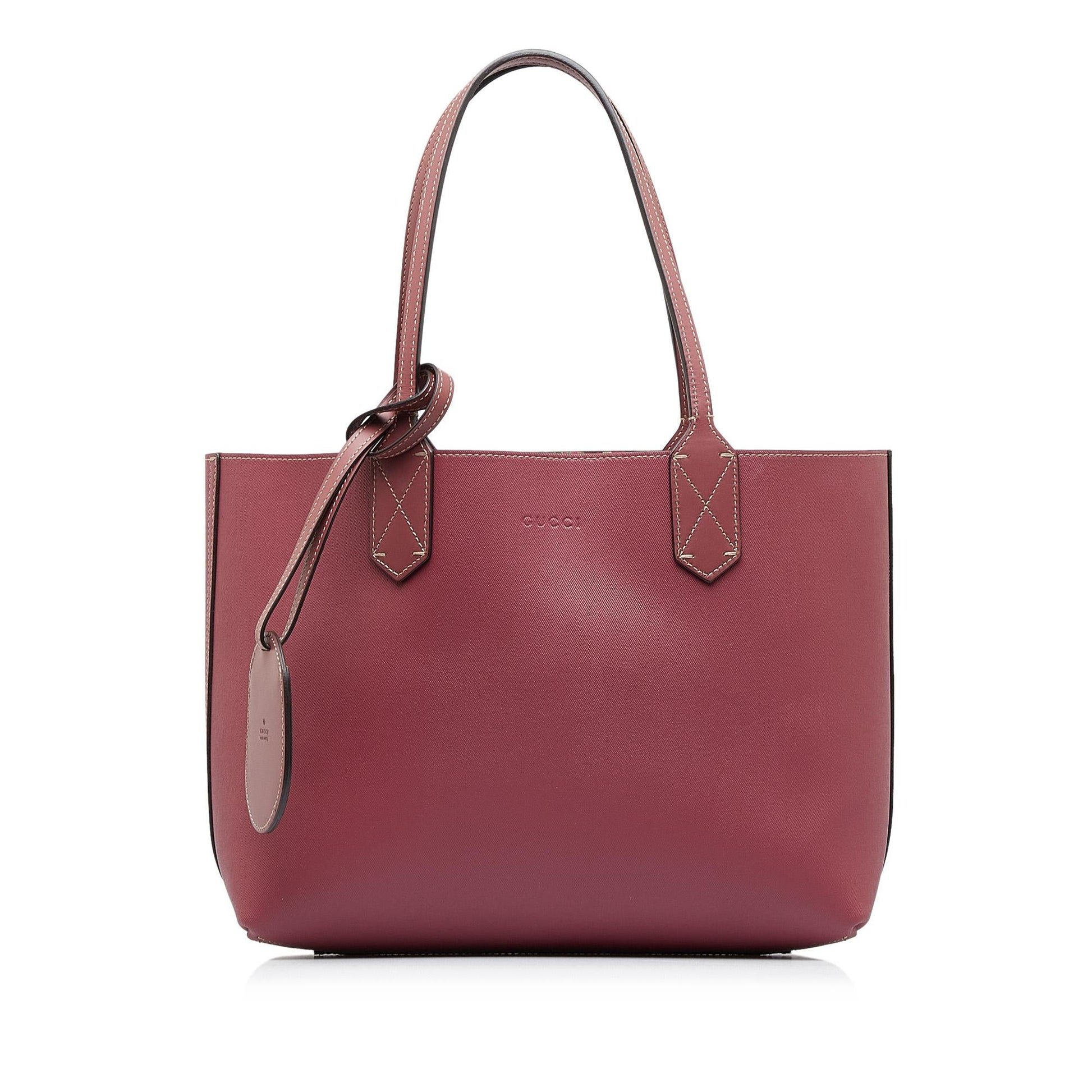 Gucci GG Supreme Blooms Reversible SHG-MCuCAI Canvas Brown Medium Tote Bag