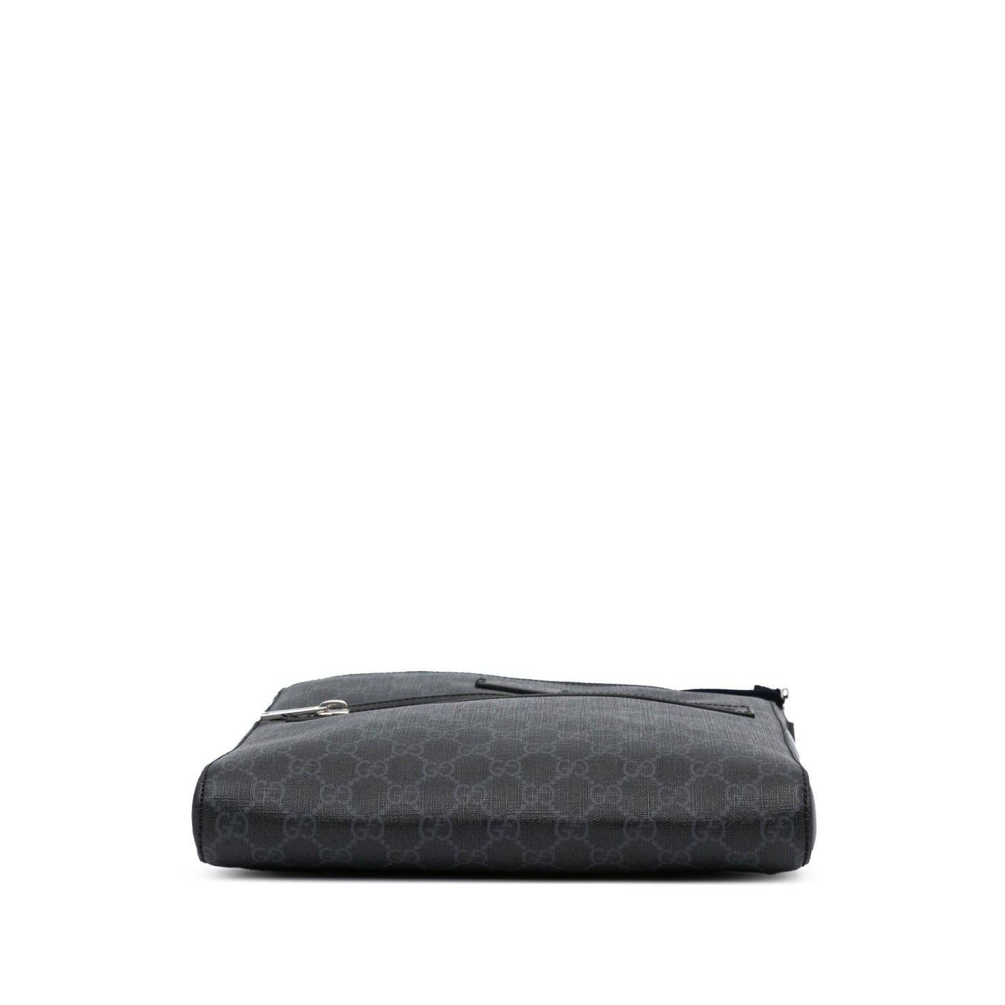 Gucci GG Supreme SHG-f3rHKp Canvas Black Medium Crossbody Bag