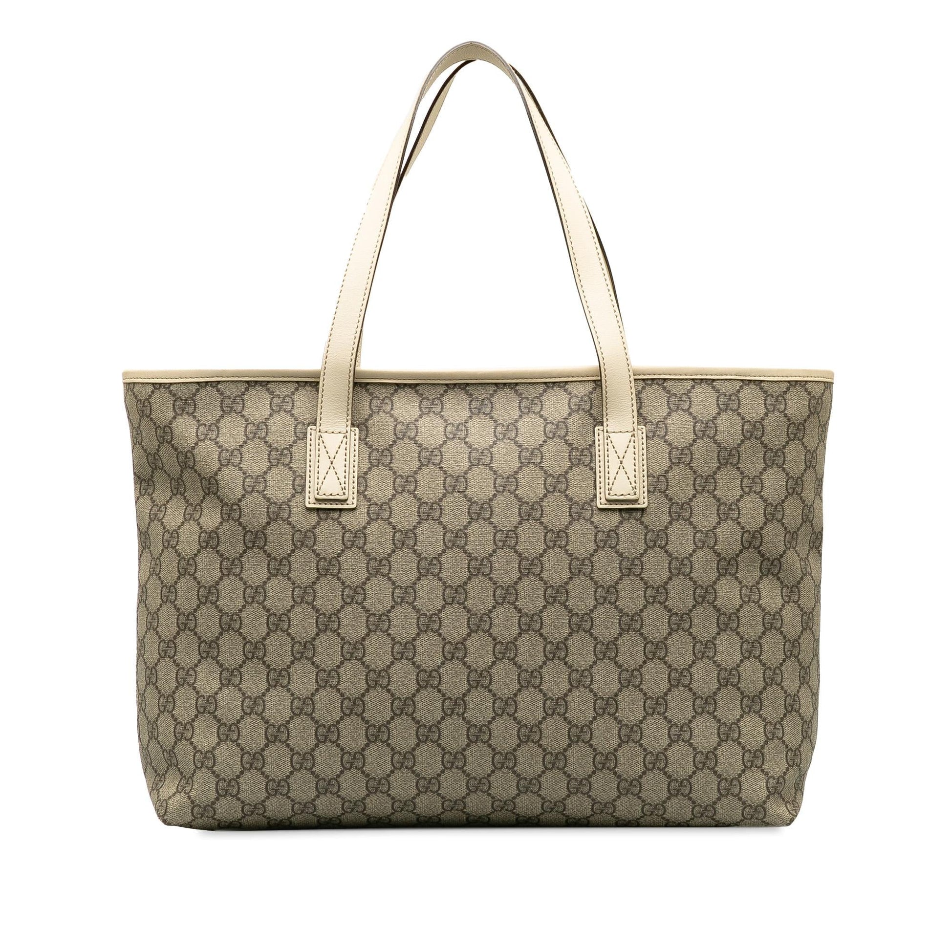 Gucci GG Supreme Joy SHG-jy1Z5D Canvas Brown Medium Tote Bag