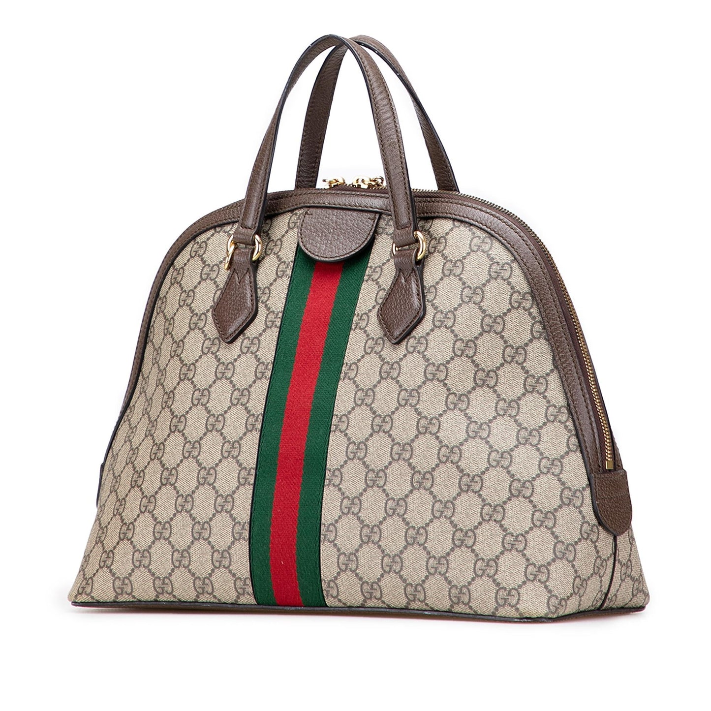 Gucci GG Supreme Ophidia Web Medium Travel Bag
