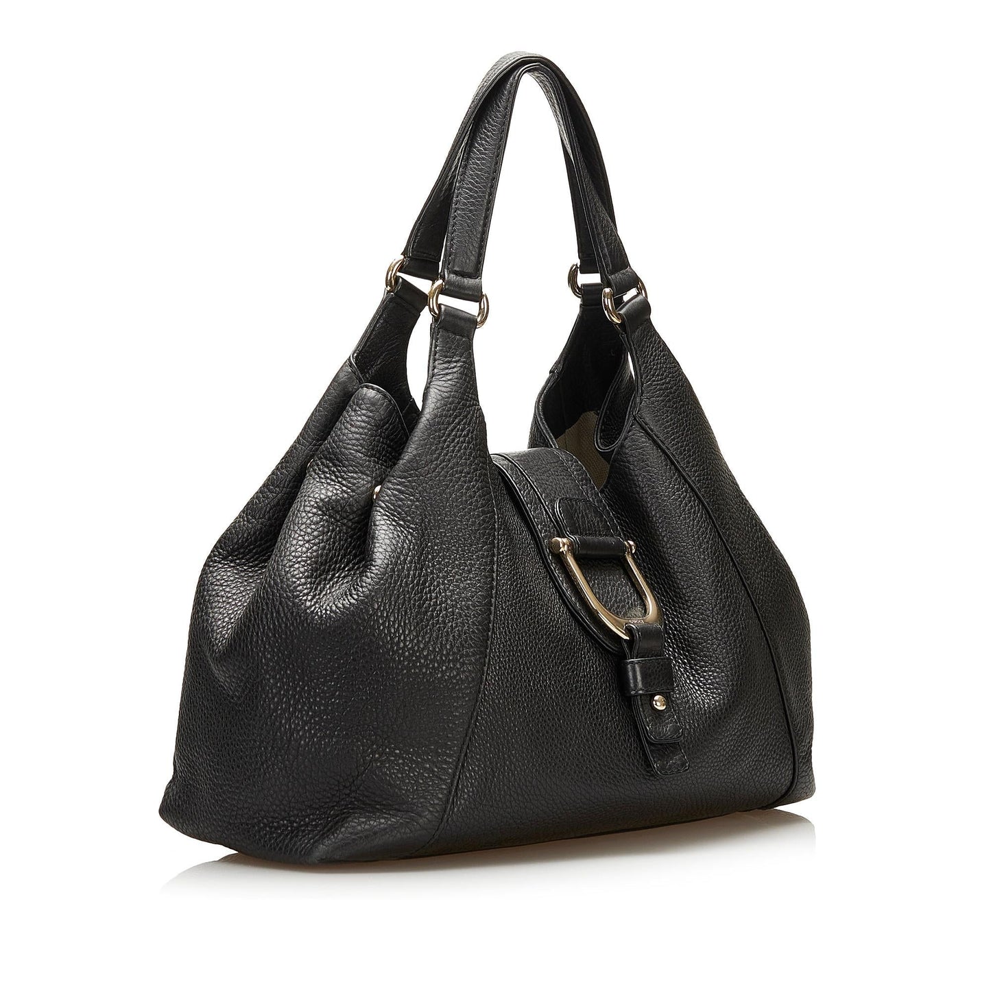 Gucci Greenwich SHG Calf Black Medium Shoulder Bag
