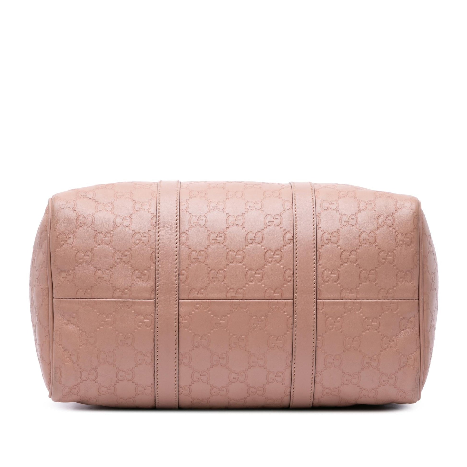 Gucci Guccissima Joy Boston Calf Pink Medium Satchel Bag