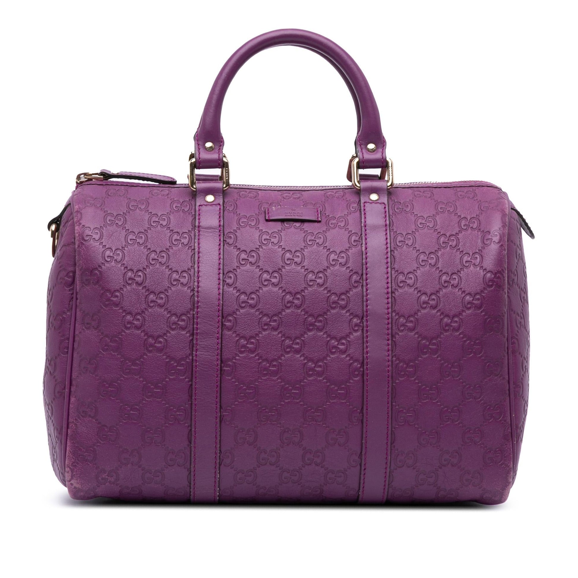 Gucci Guccissima Joy Boston Medium Travel Bag