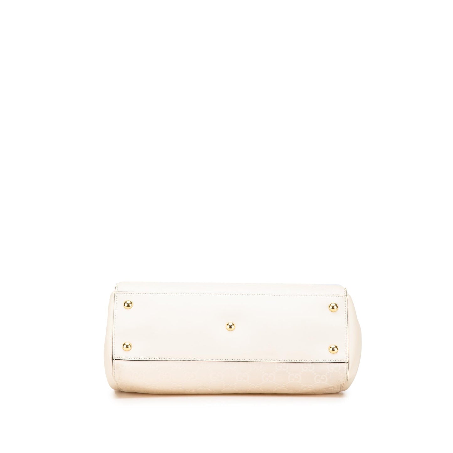 Gucci Guccissima Soft Calf White Medium Shoulder Bag Shoulder Bag