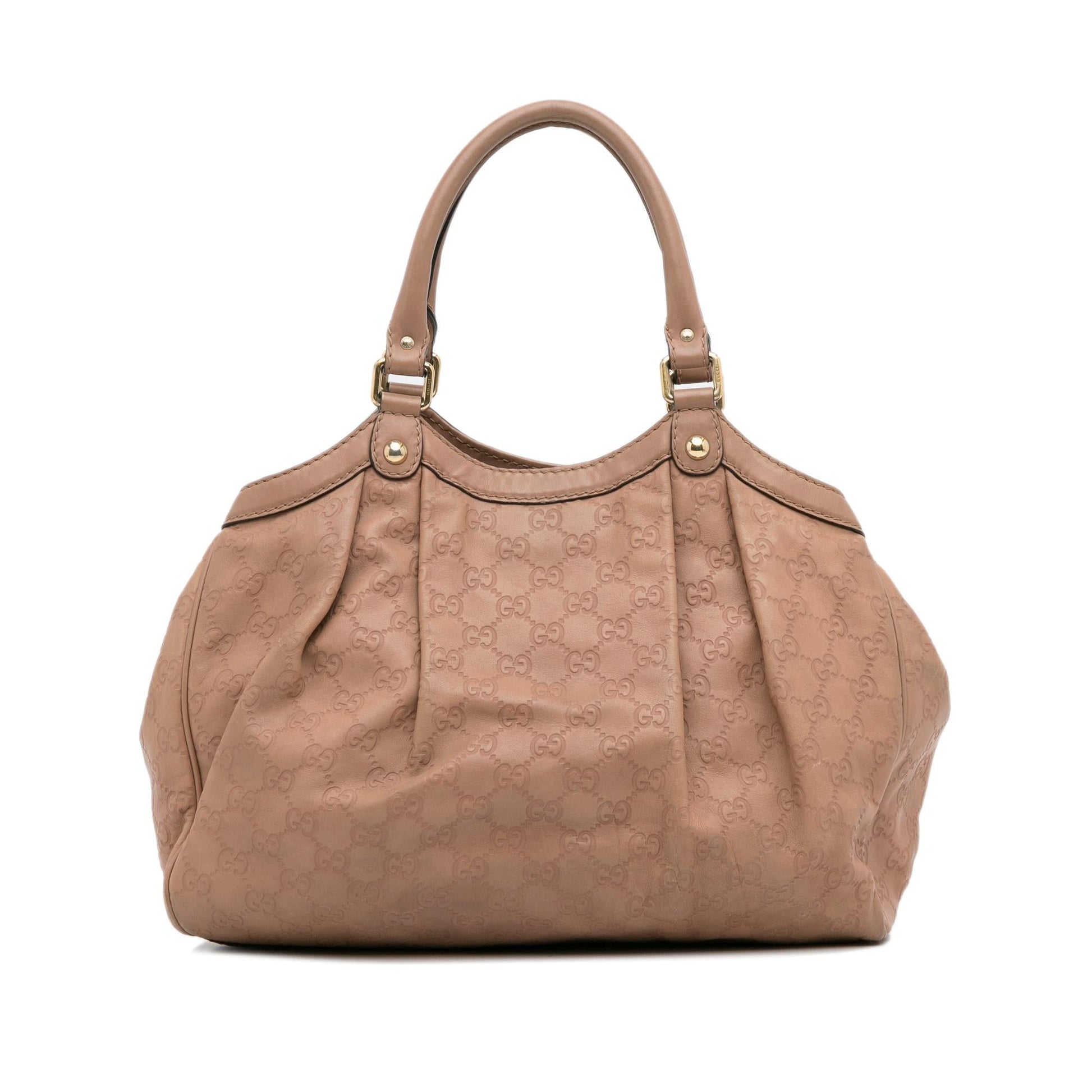 Gucci Guccissima Sukey SHG-yRnH0q Calf Pink Medium Tote Bag