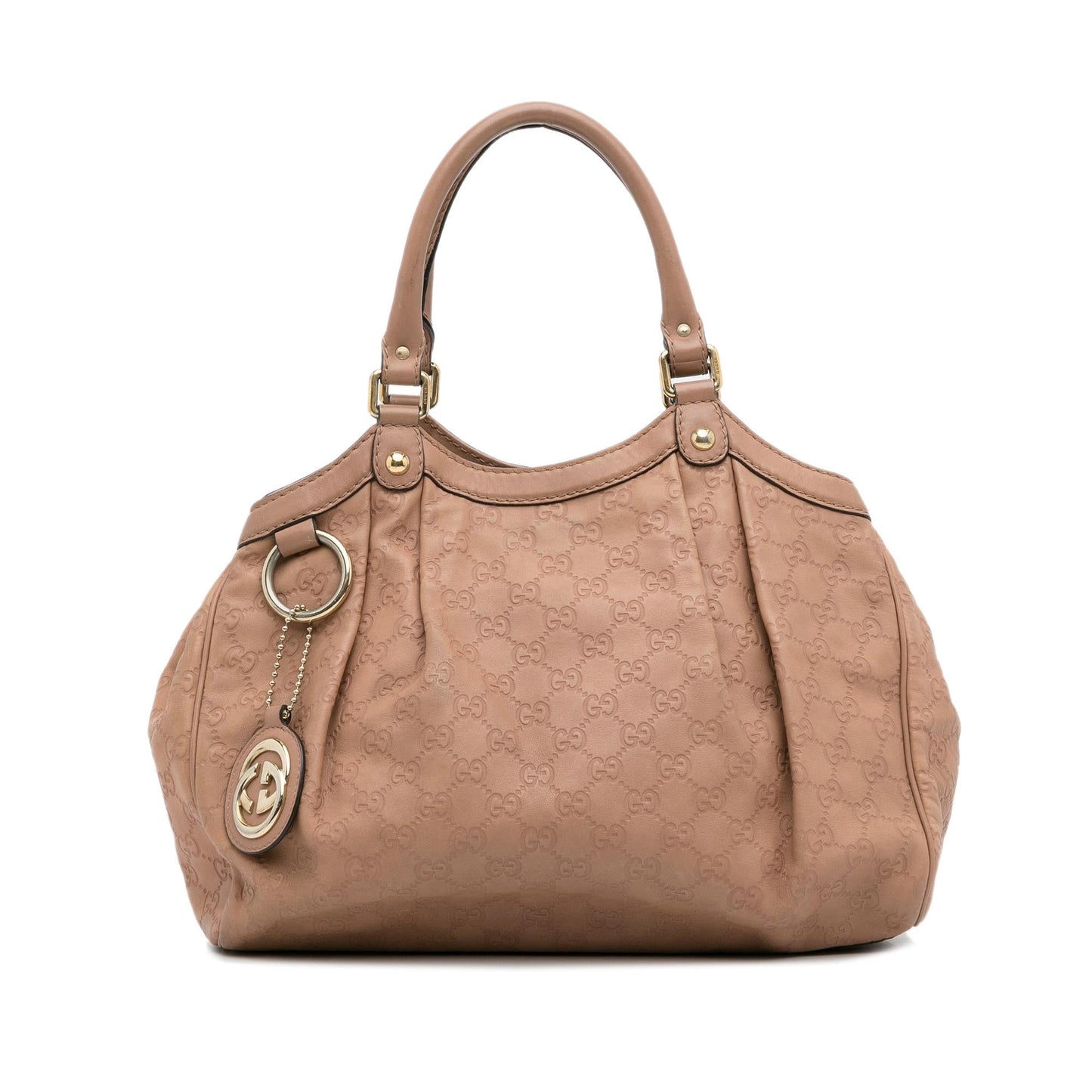 Gucci Guccissima Sukey SHG-yRnH0q Calf Pink Medium Tote Bag