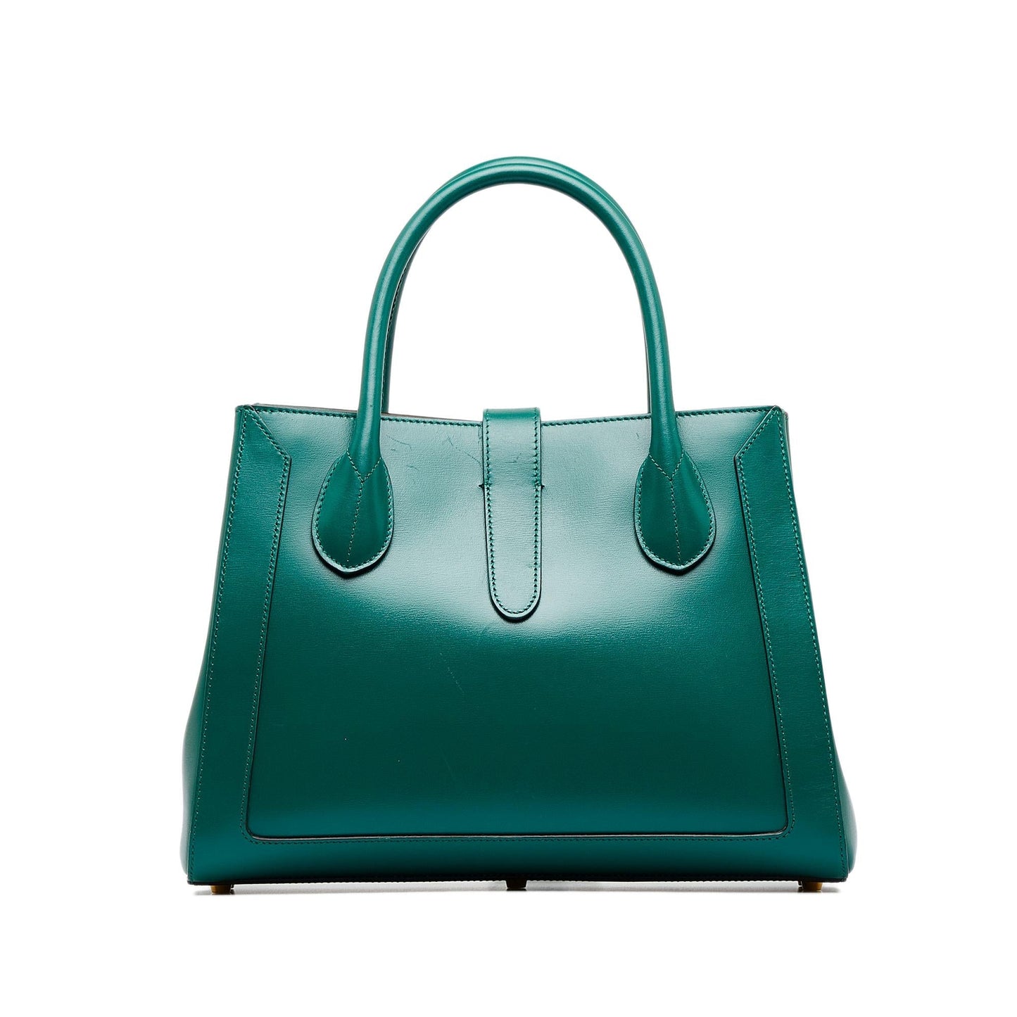 Gucci Jackie SHG-cCFMui Calf Green Medium Satchel Bag
