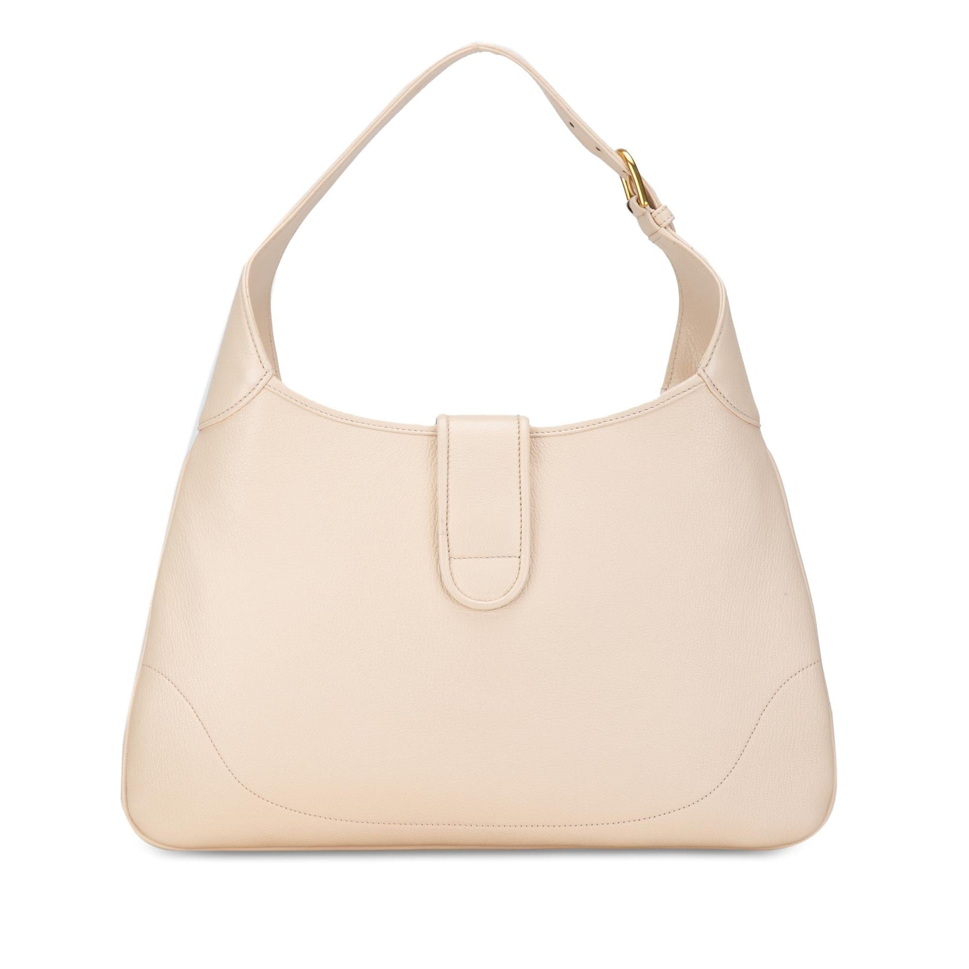 Gucci Aphrodite Leather Calf Brown Medium Crossbody Bag Shg Xzujho