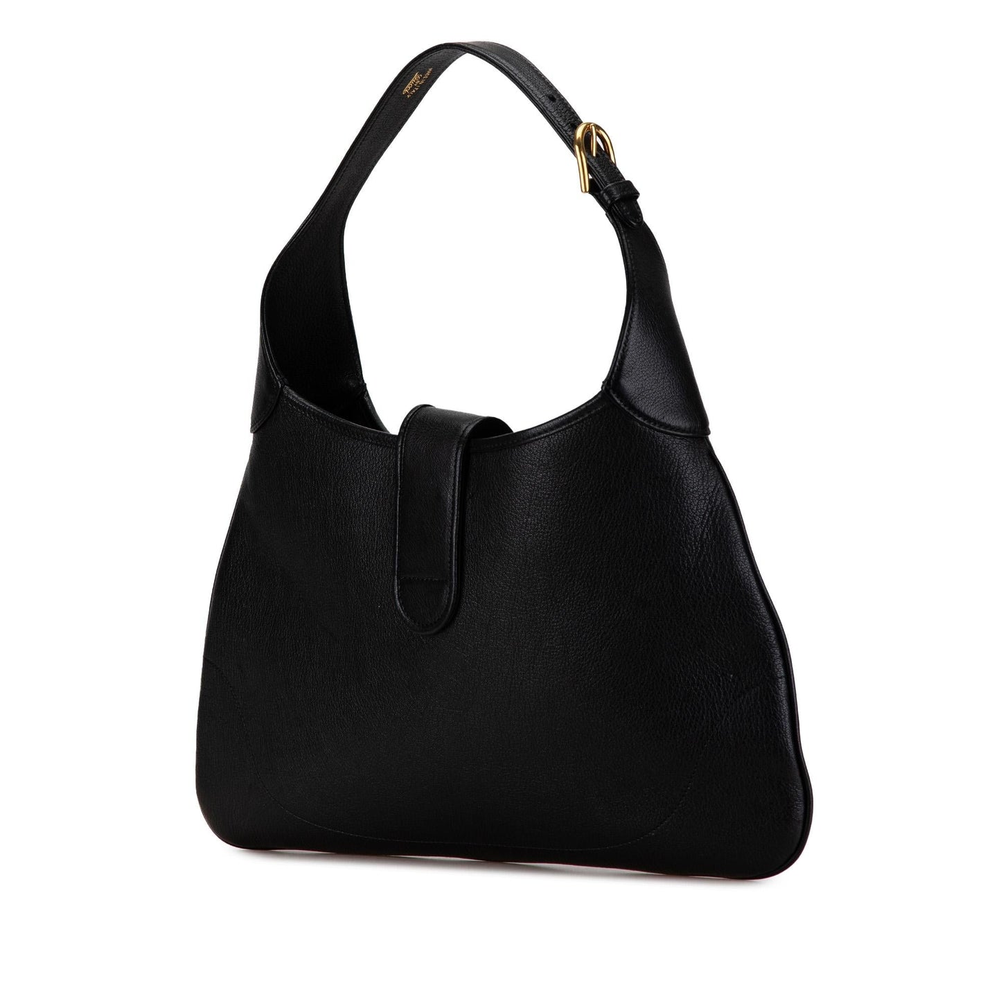 Gucci Aphrodite Leather Calf Black Medium Crossbody Bag