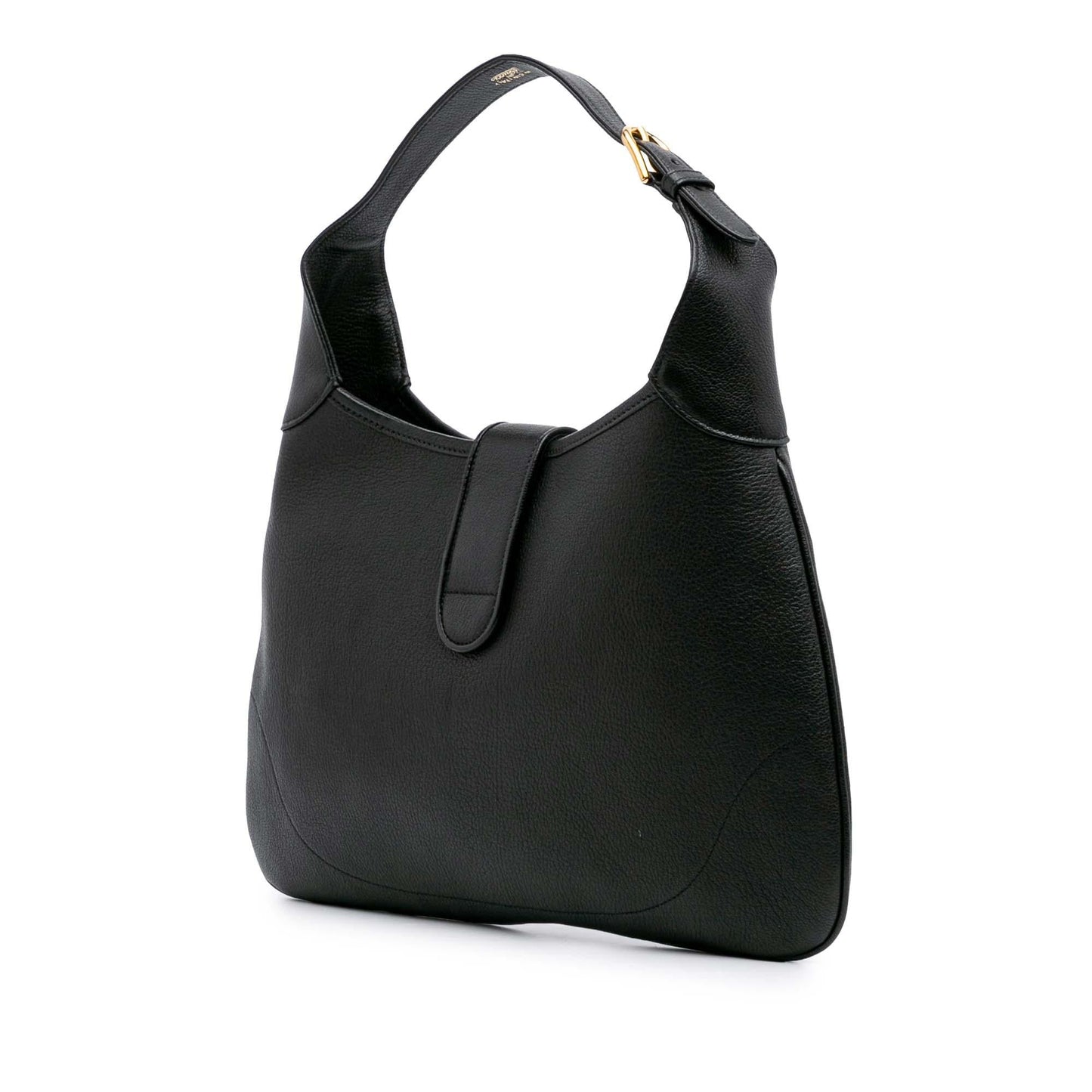 Gucci Aphrodite Leather Calf Black Medium Satchel Bag