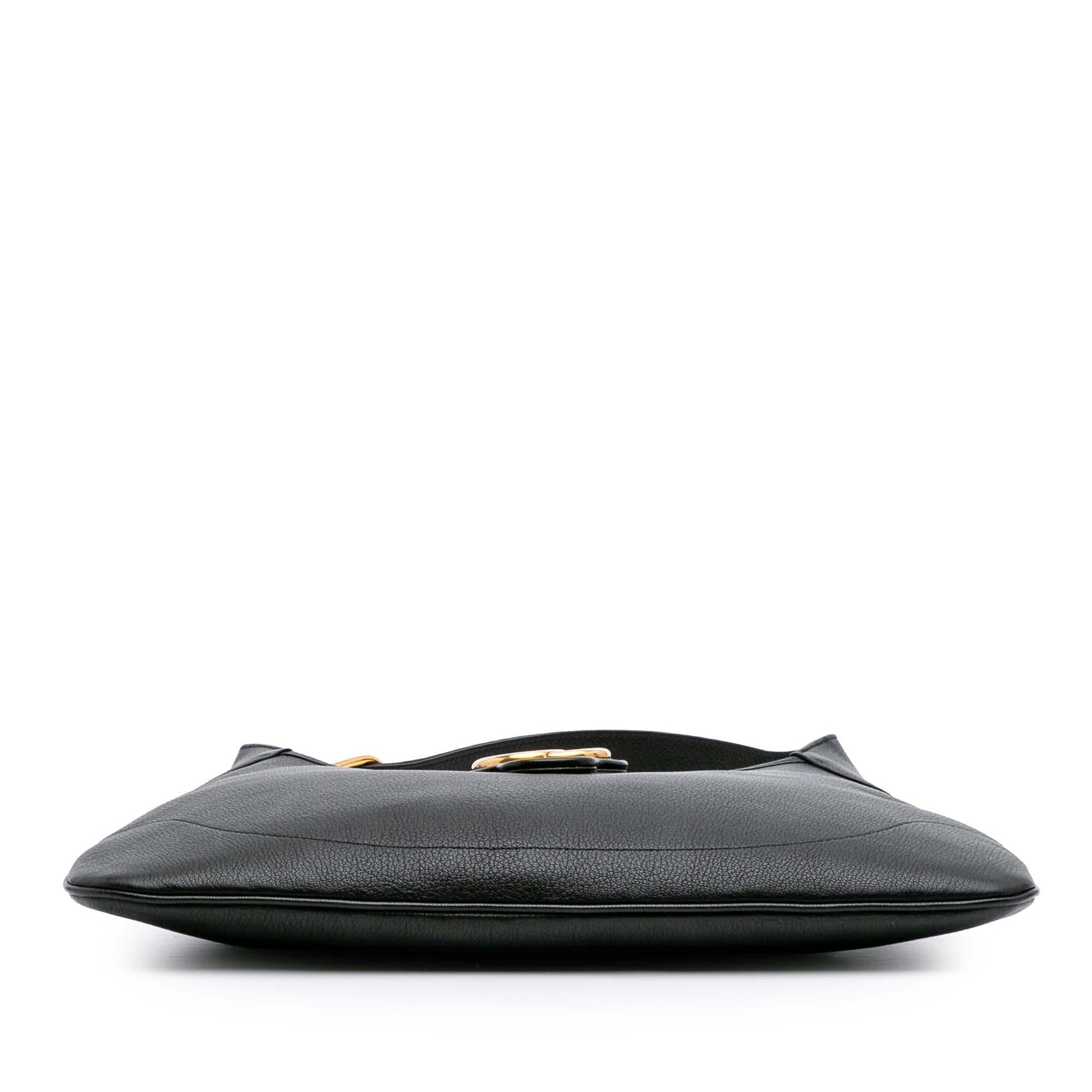 Gucci Aphrodite Leather Calf Black Medium Satchel Bag Satchel 1