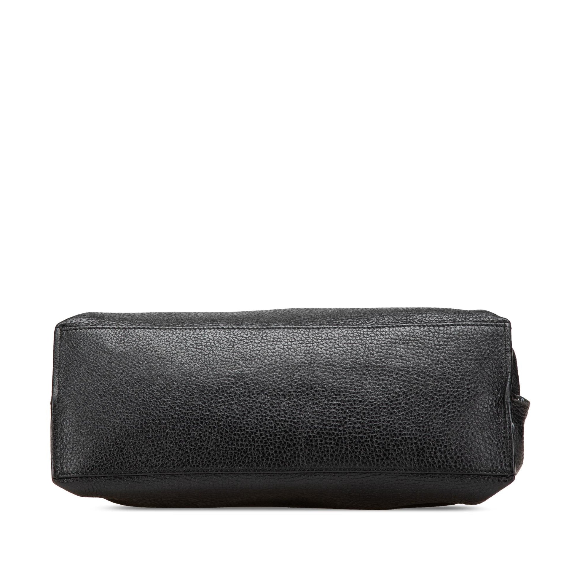 Gucci Bamboo Daily Leather Medium Travel Bag Satchel 5