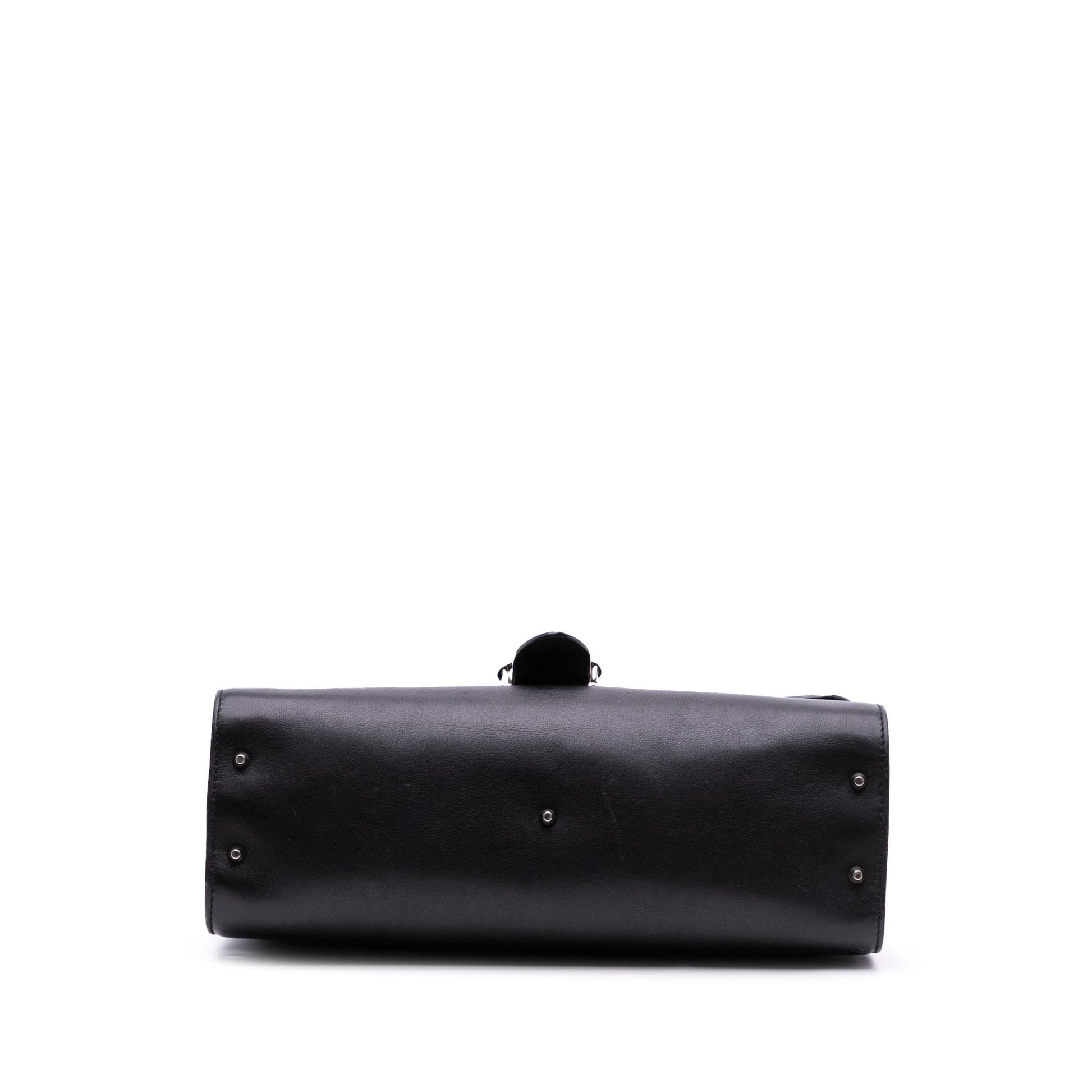 Gucci Dollar Interlocking G Leather Medium Crossbody Bag