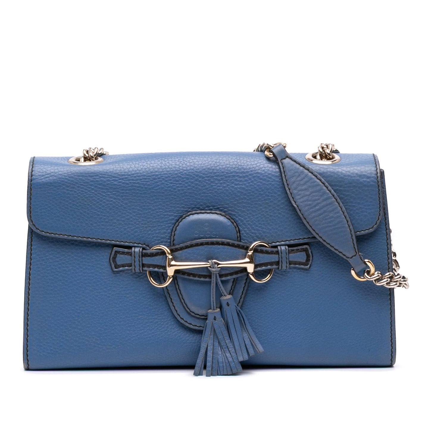 Gucci Emily Leather Medium Shoulder Bag