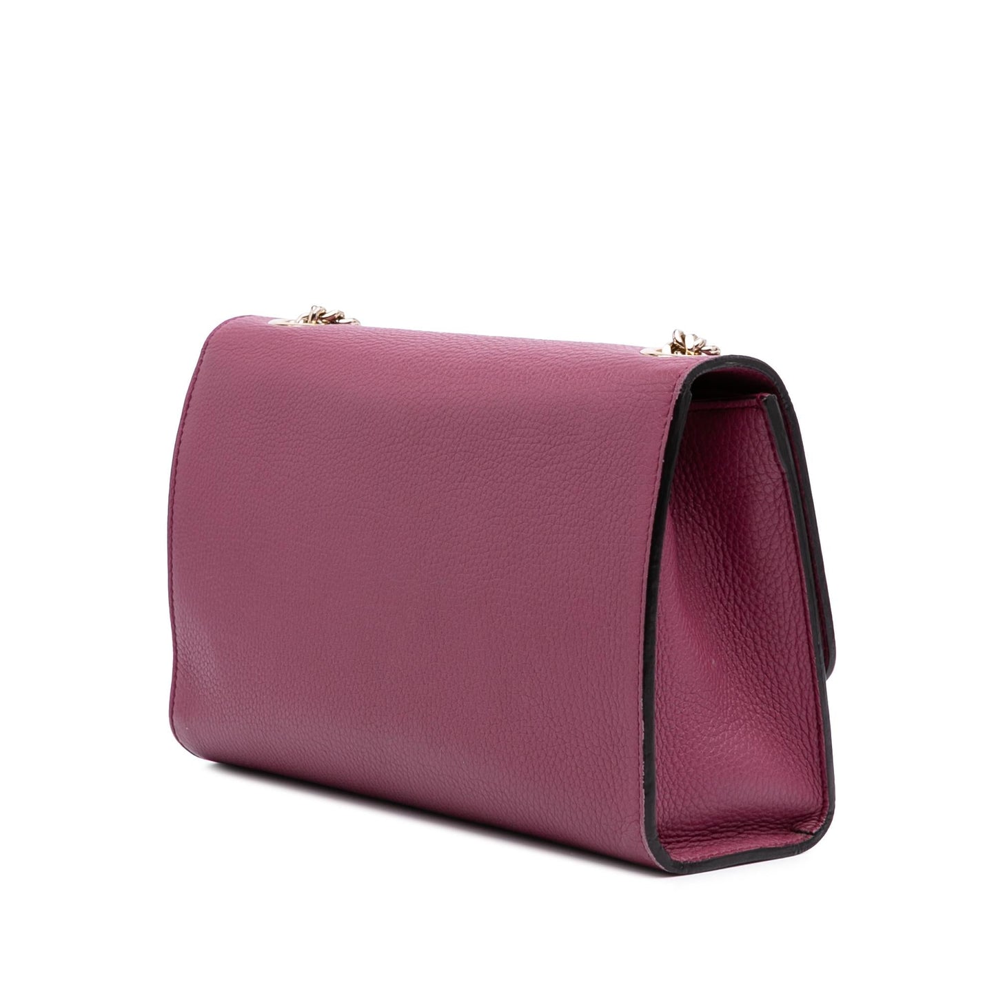 Gucci Miss Bamboo Leather Calf Pink Medium Crossbody Bag Crossbody 1