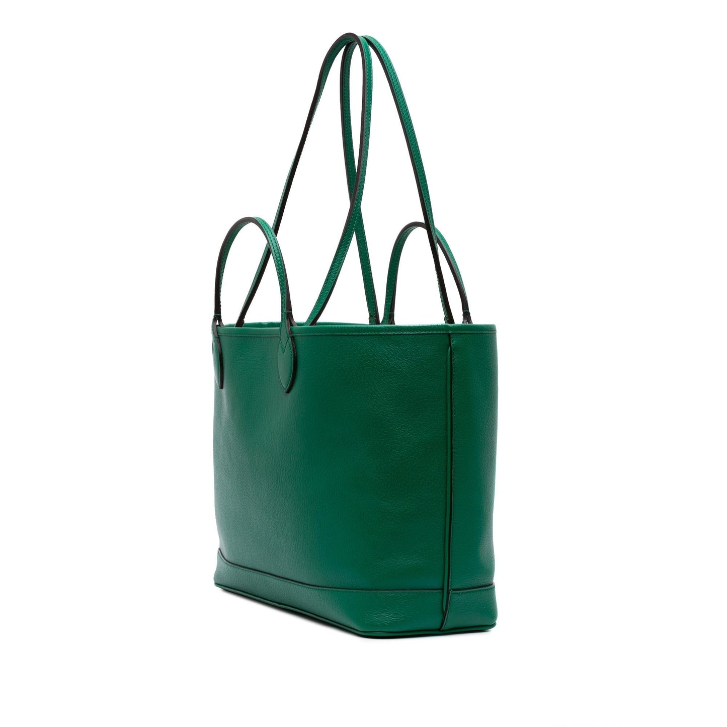 Gucci Ophidia Leather Calf Green Medium Tote Bag