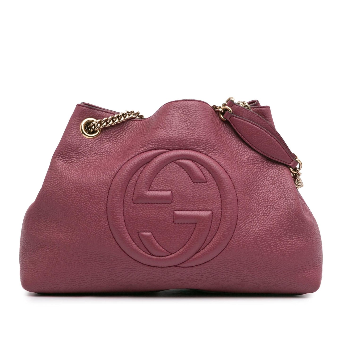 Gucci Soho Leather Calf Medium Chain Tote Bag Tote 6