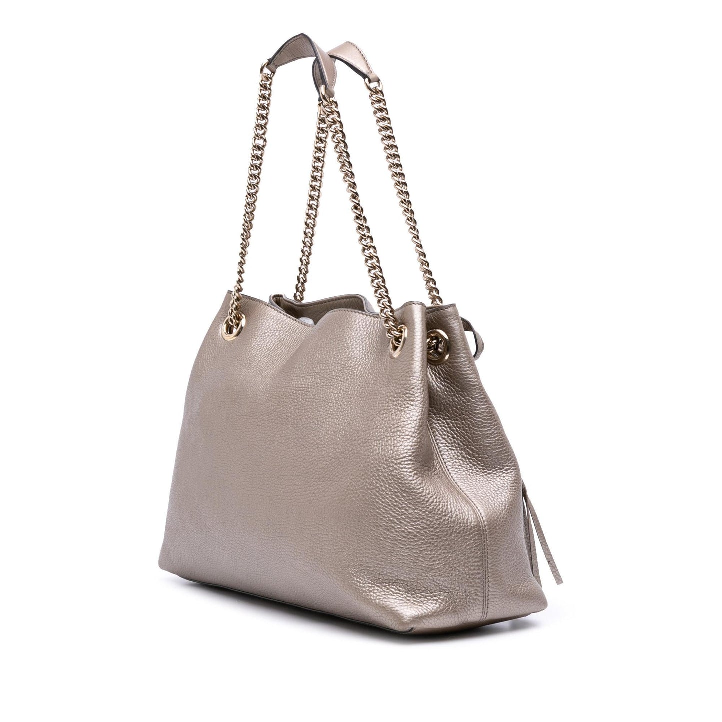Gucci Soho Leather Medium Chain Tote Bag Tote 19