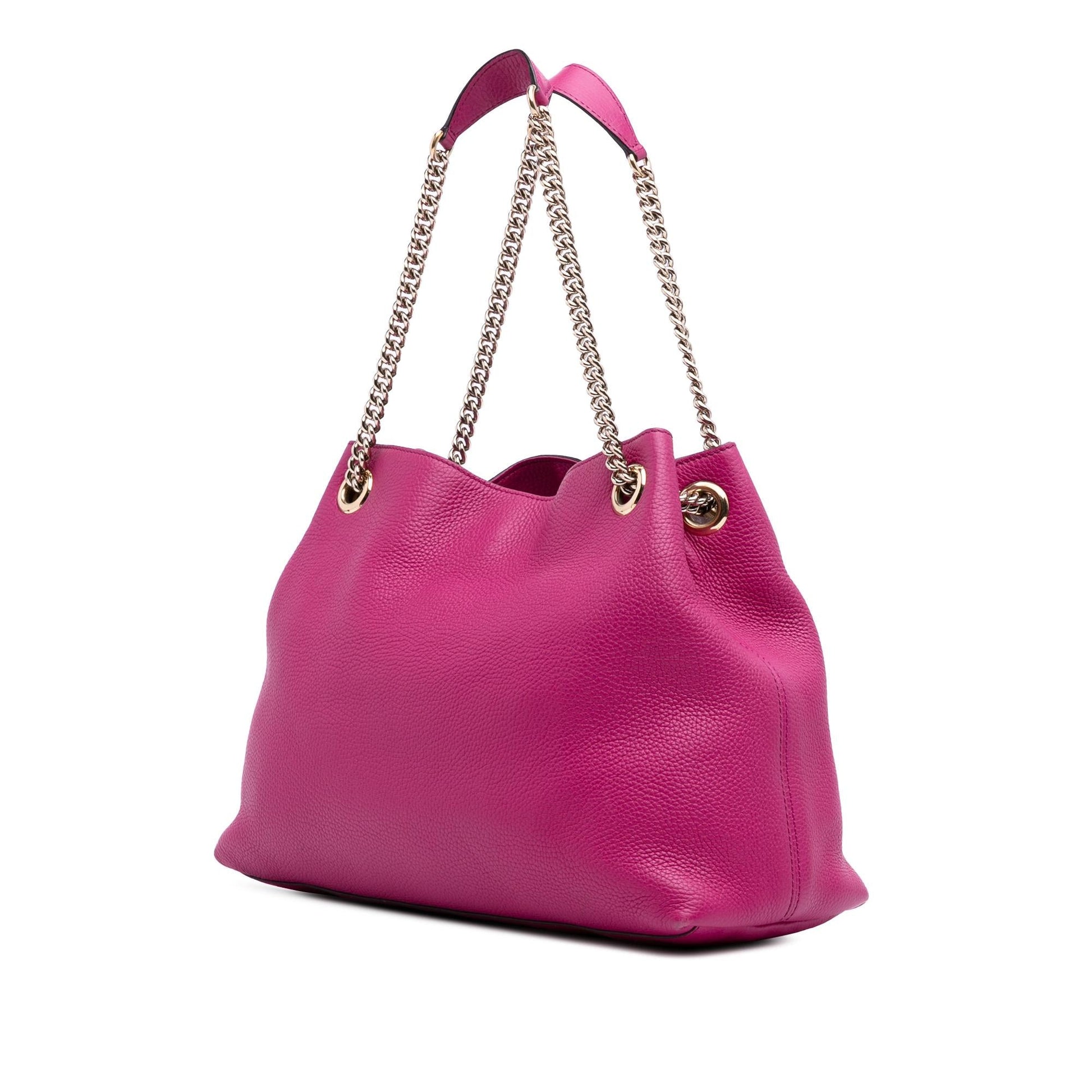 Gucci Soho Leather Medium Chain Tote Bag Tote 29