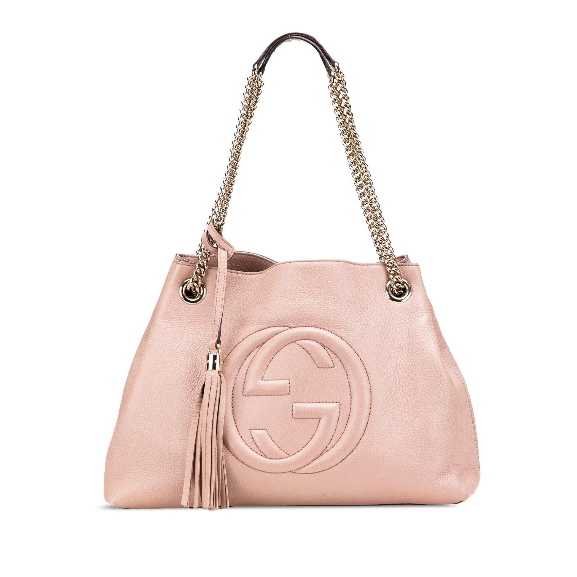 Gucci Soho Leather Medium Chain Tote Bag Tote 31