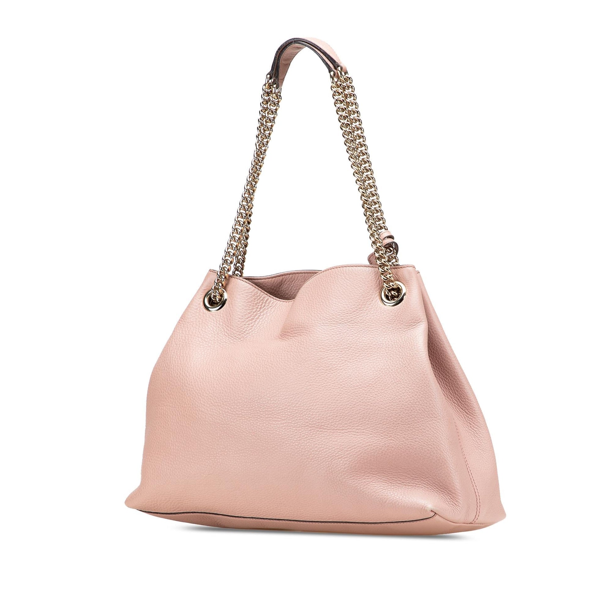 Gucci Soho Leather Medium Chain Tote Bag Tote 31