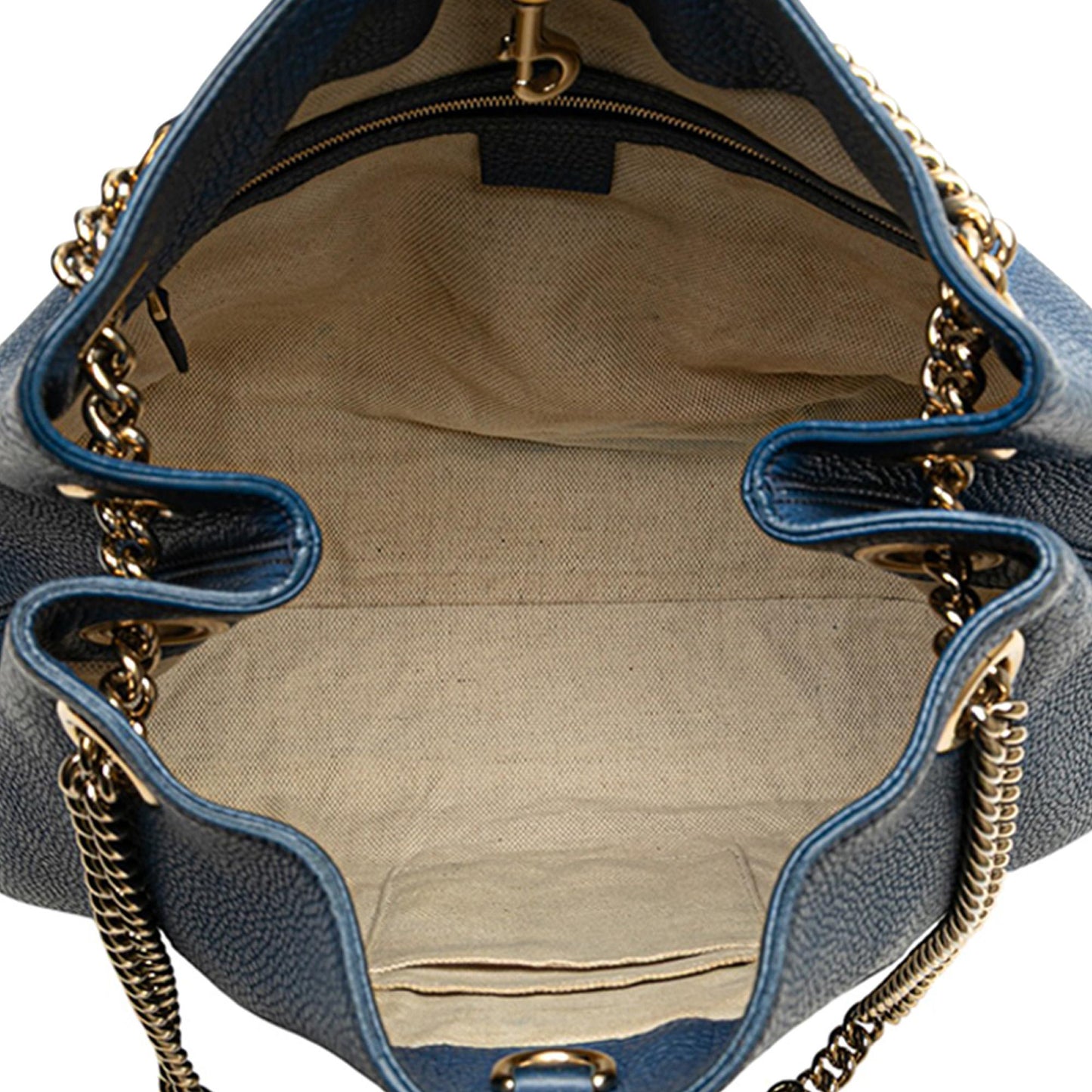 Gucci Soho Leather Medium Chain Tote Bag