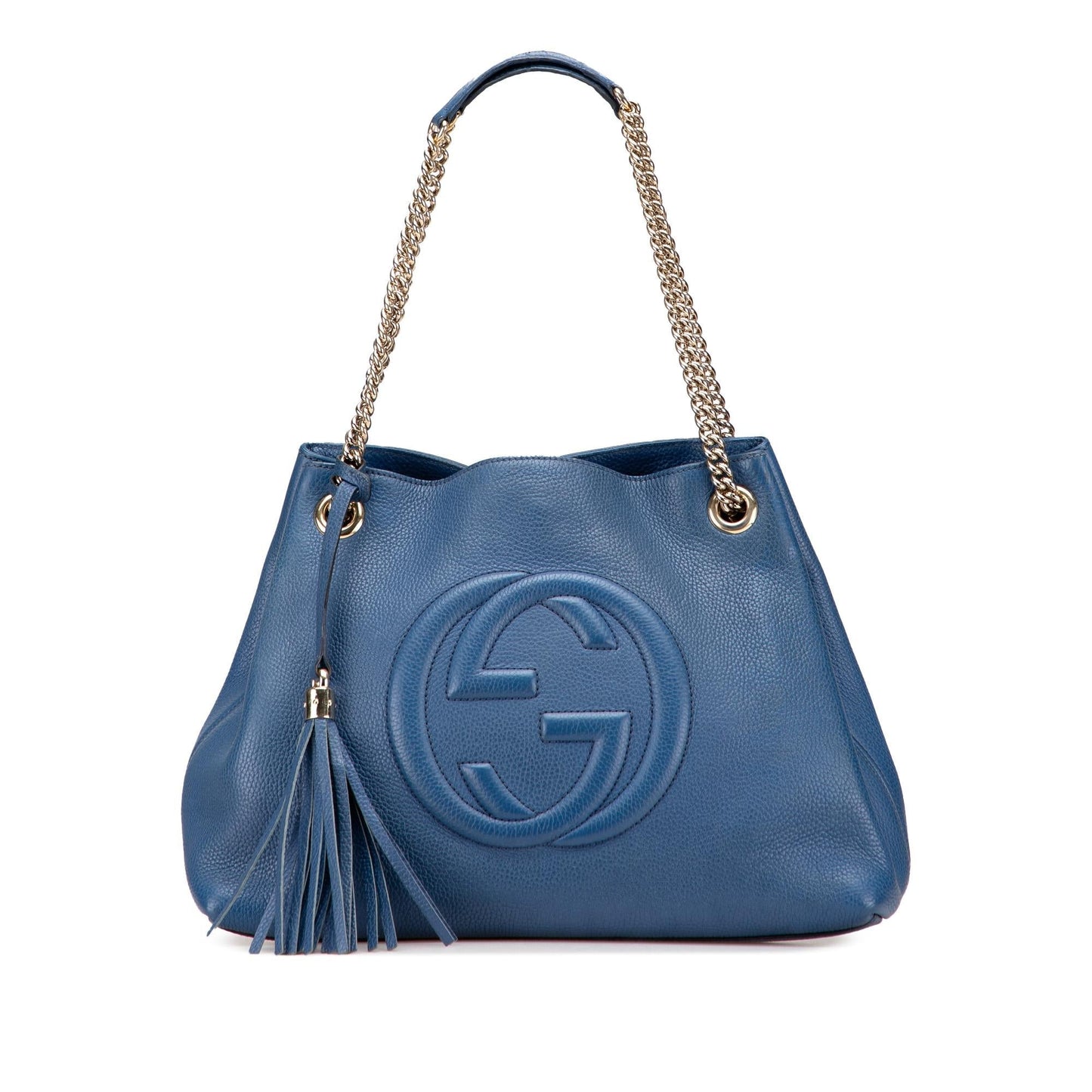 Gucci Soho Leather Medium Chain Tote Bag