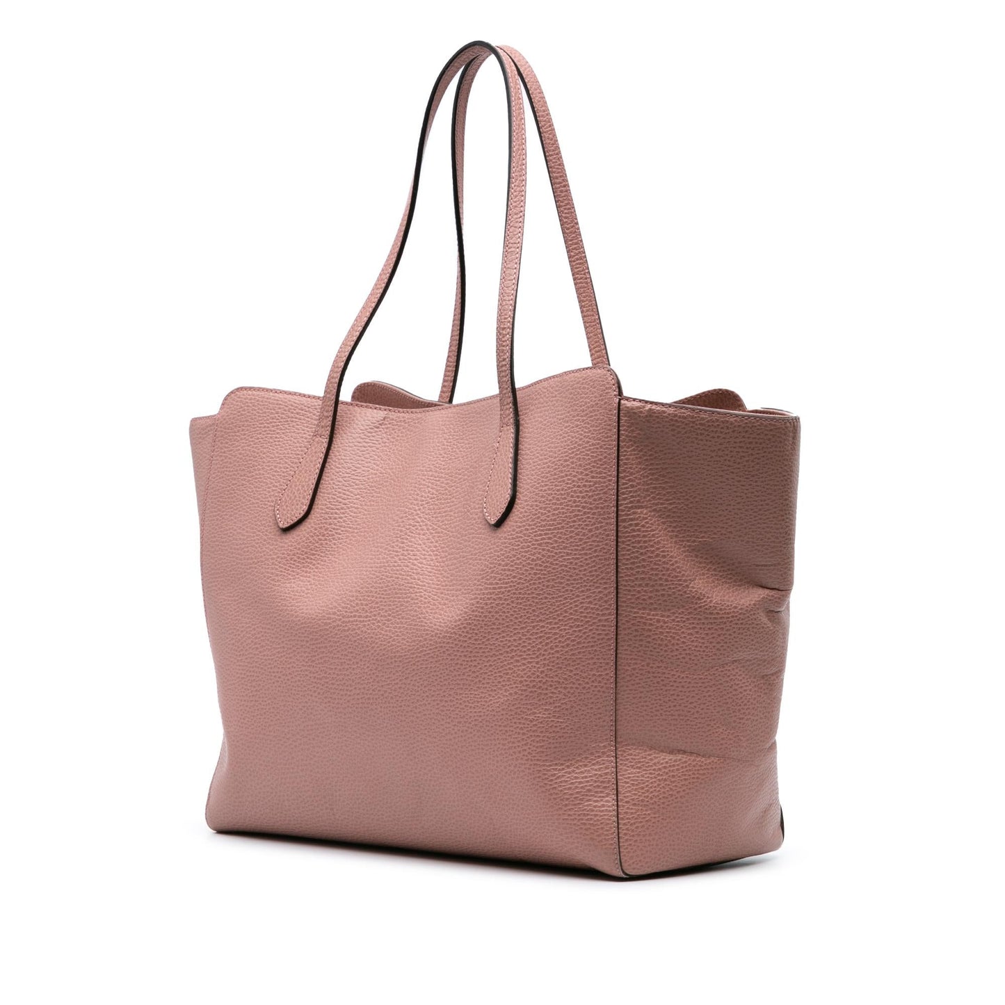 Gucci Swing Leather Calf Pink Medium Tote Bag Swing Tote