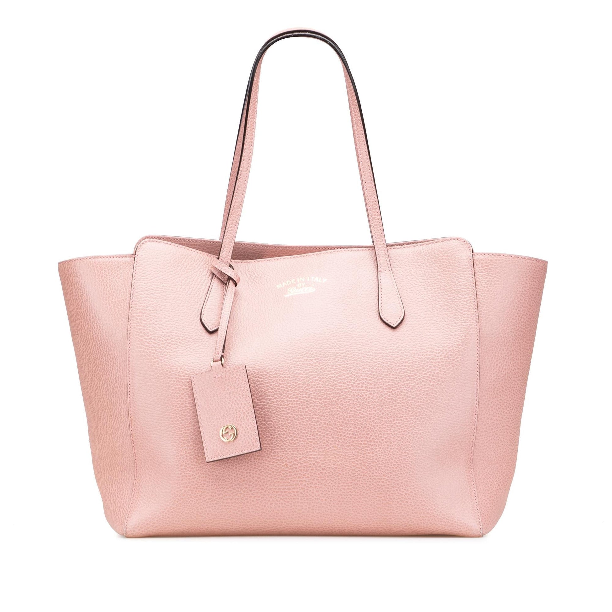 Gucci Swing Leather Calf Pink Medium Tote Bag Tote 3
