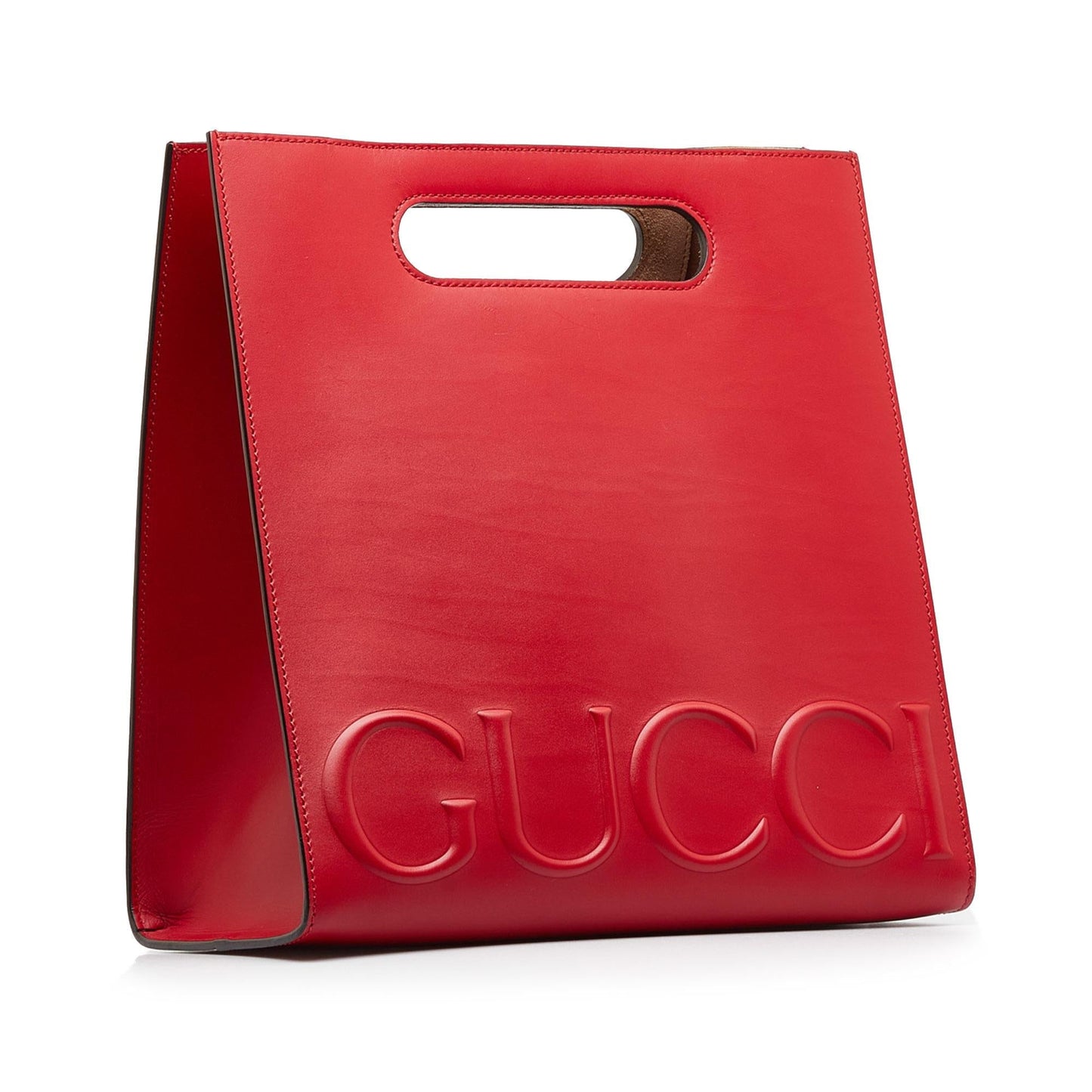 Gucci Linea XL SHG-ZIw0op Calf Red Medium Tote Bag