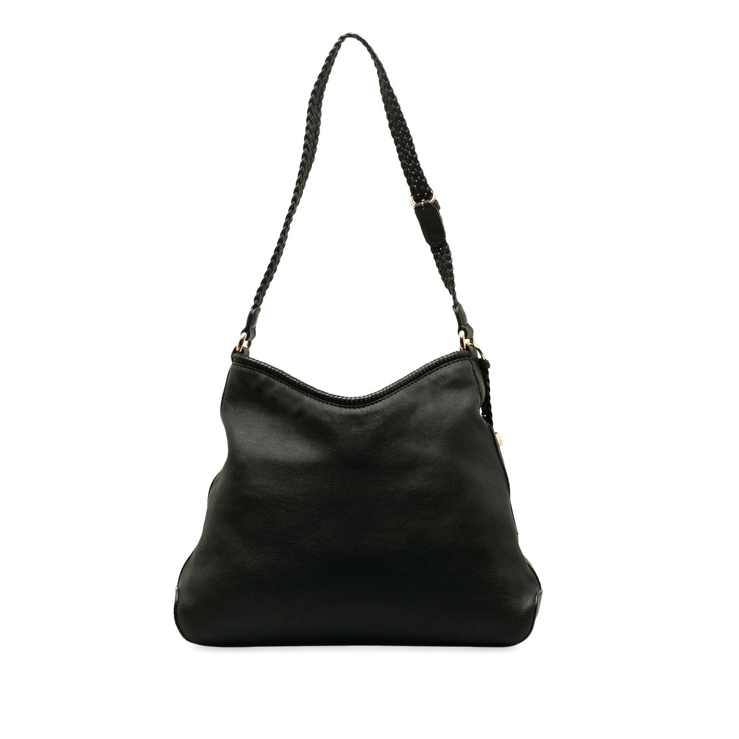 Gucci Marrakech SHG-P2O52U Calf Black Medium Shoulder Bag