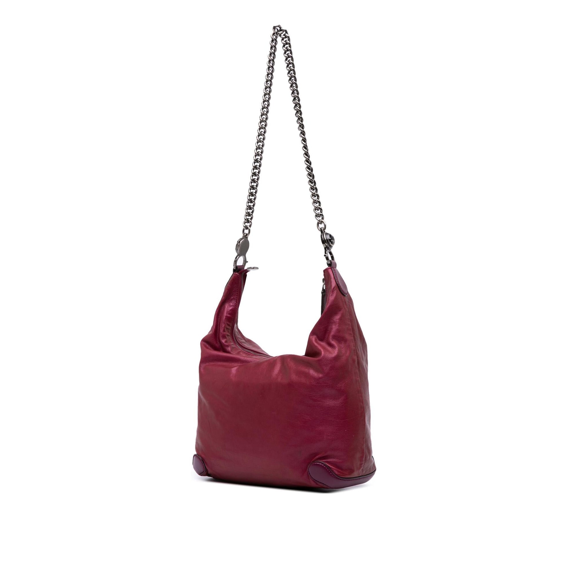 Gucci Metallic Galaxy Leather Calf Medium Chain Shoulder Bag