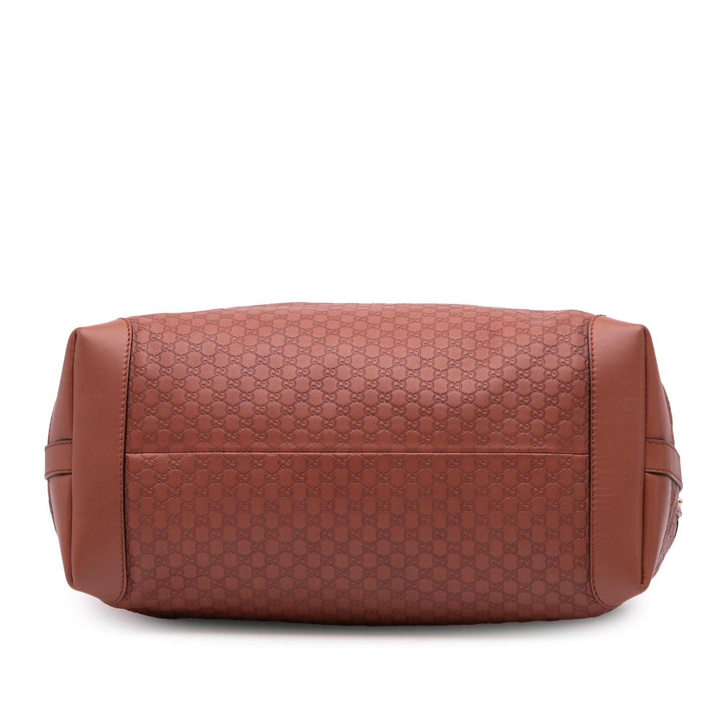 Gucci Microguccissima Craft Calf Brown Medium Tote Bag