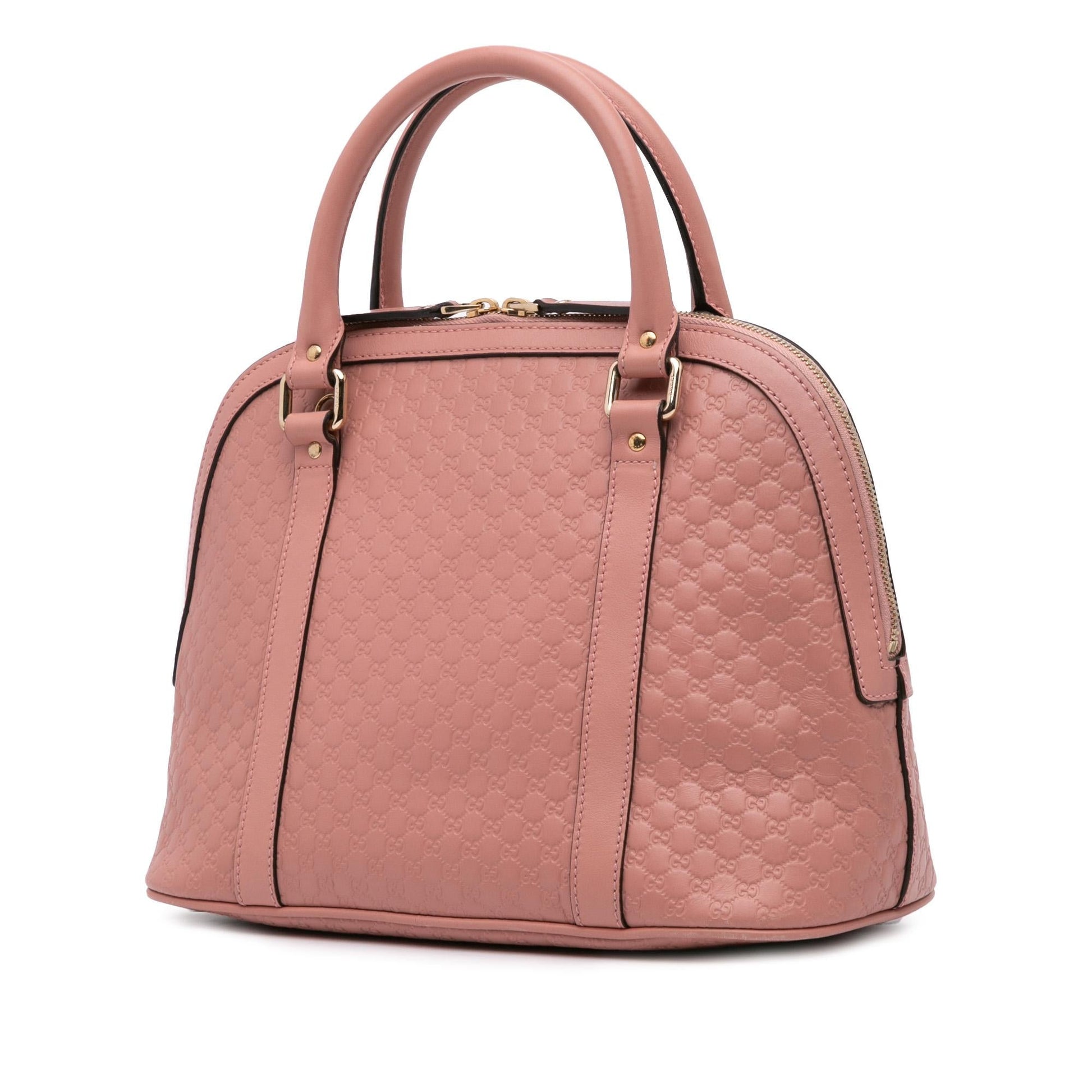 Gucci Microguccissima Dome Calf Pink Medium Satchel Bag Satchel 1