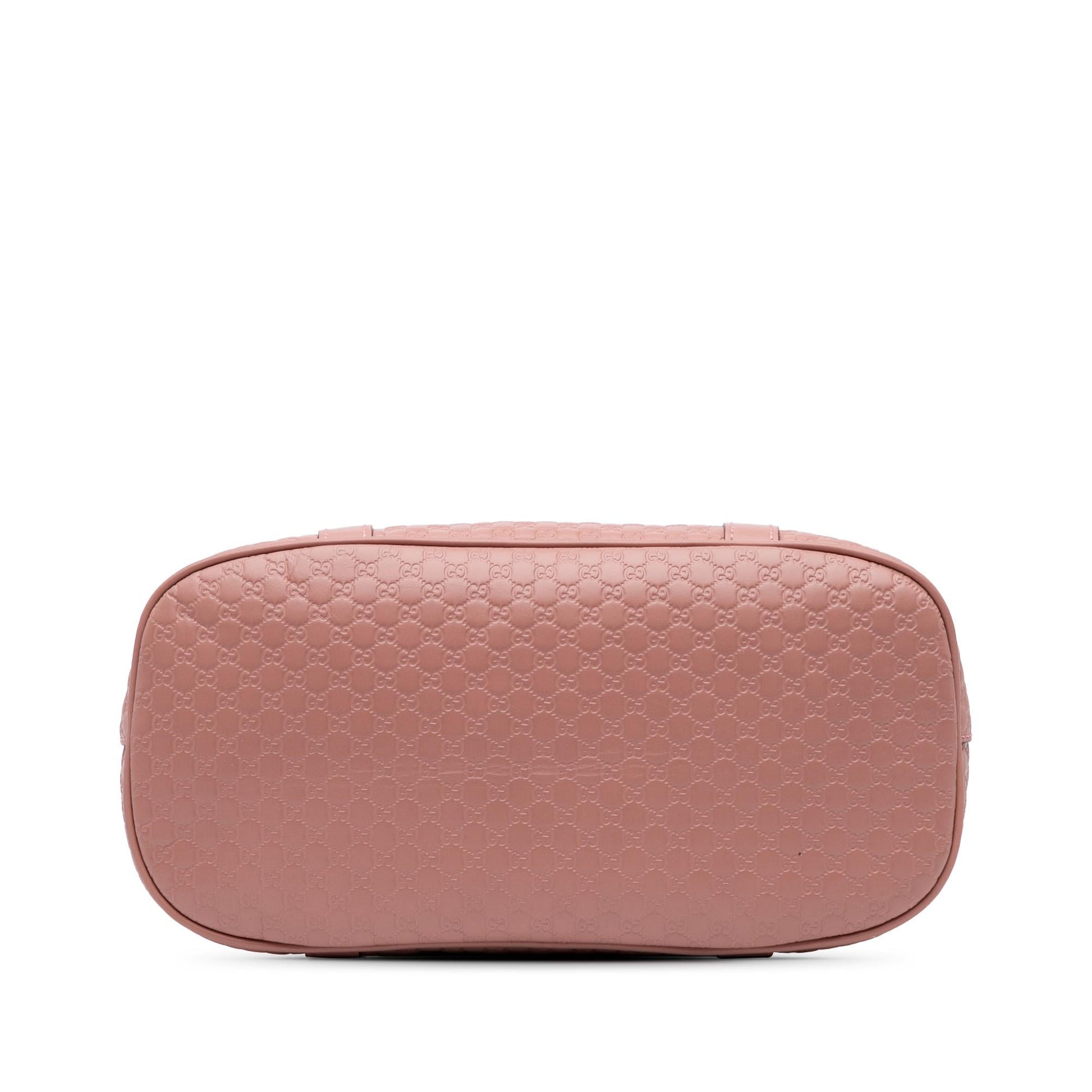 Gucci Microguccissima Dome Calf Pink Medium Satchel Bag Satchel 12