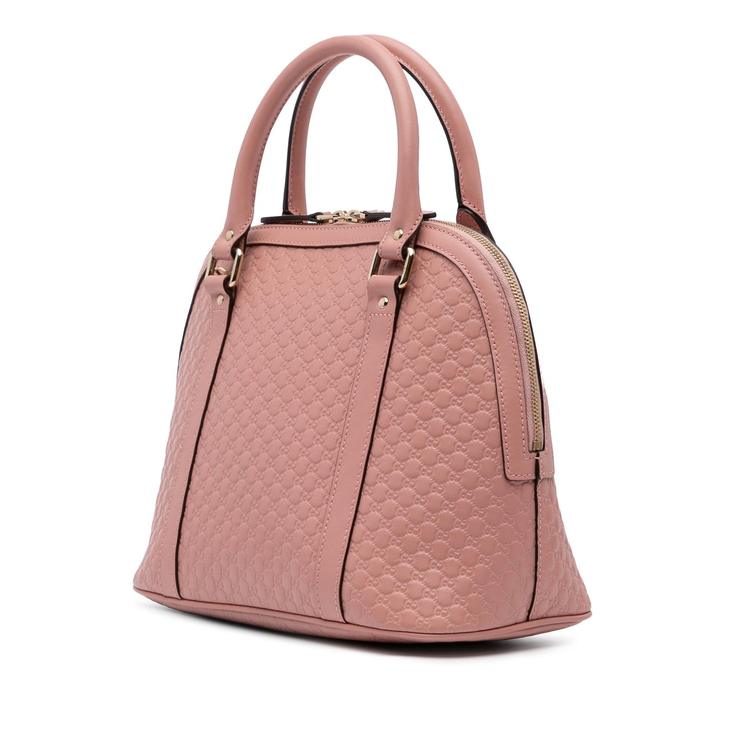 Gucci Microguccissima Dome Calf Pink Medium Satchel Bag Satchel 12