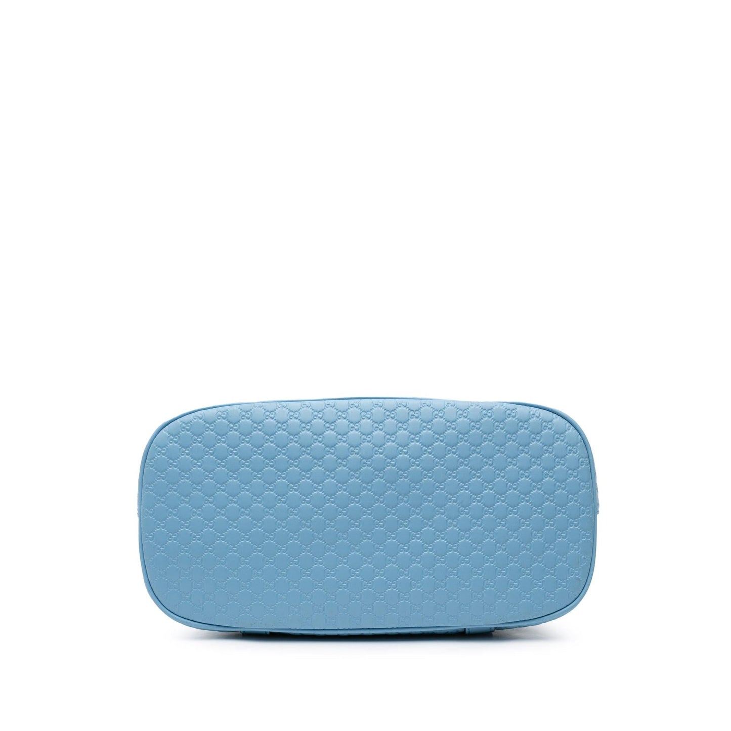 Gucci Microguccissima Dome Calf Blue Medium Satchel Bag Satchel 10