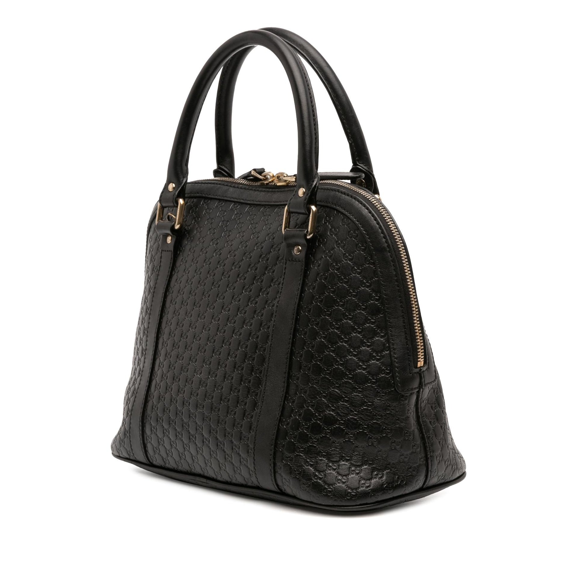 Gucci Microguccissima Dome Medium Travel Bag Satchel 14