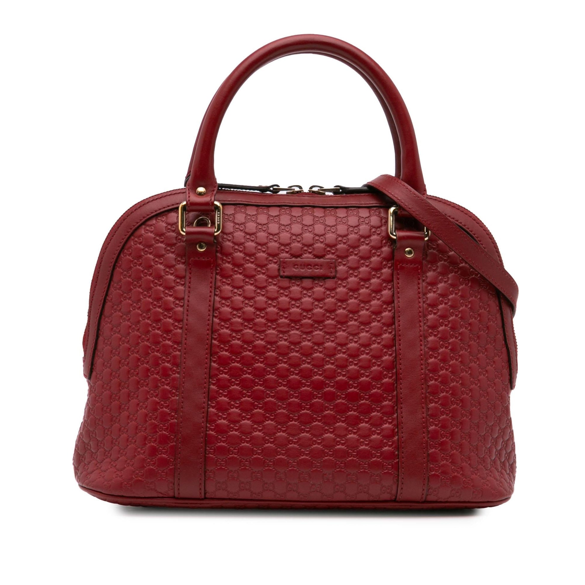 Gucci Microguccissima Dome Medium Travel Bag