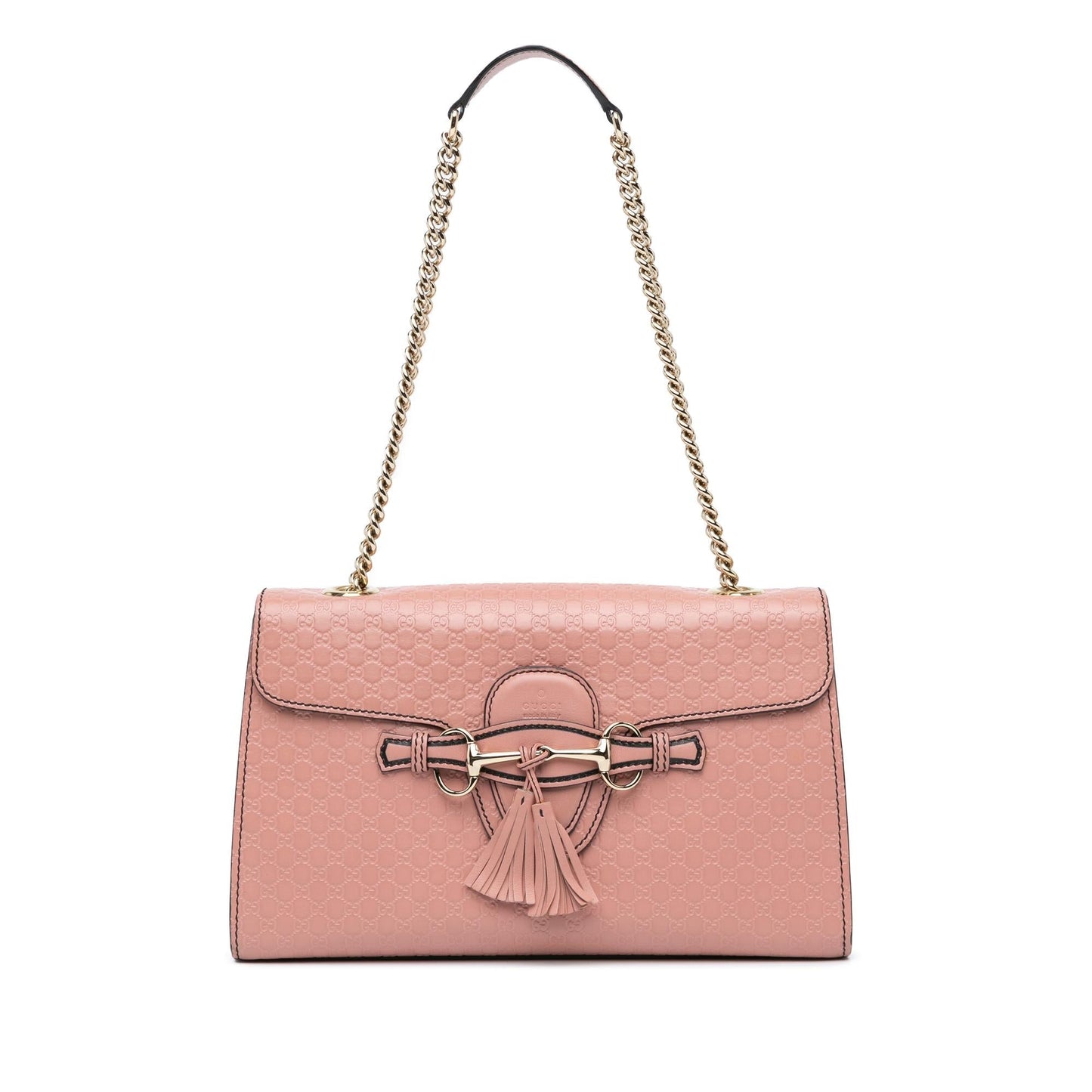 Gucci Microguccissima Emily SHG-D1ScbJ Calf Pink Medium Shoulder Bag