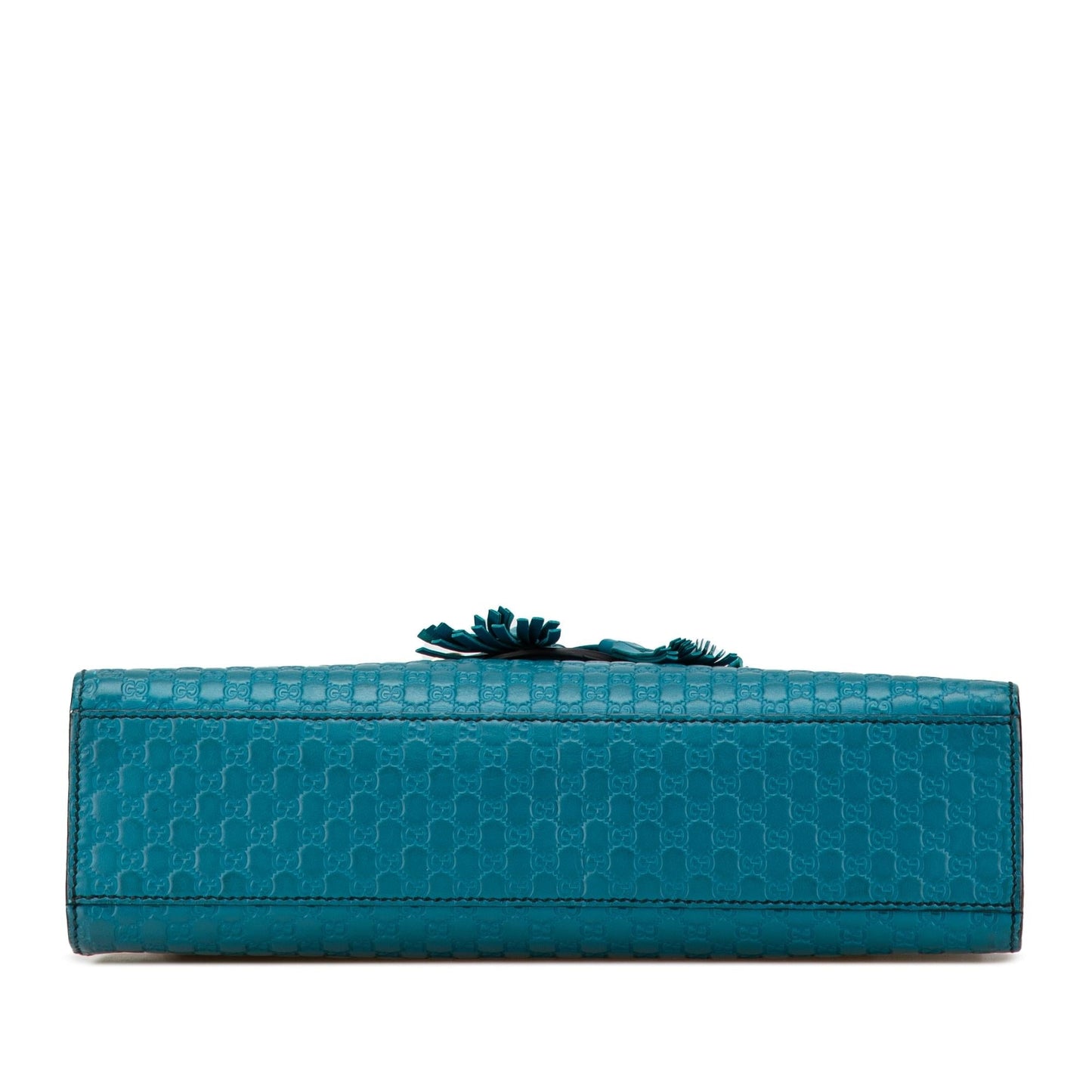 Gucci Microguccissima Emily Calf Blue Medium Shoulder Bag Shoulder Bag