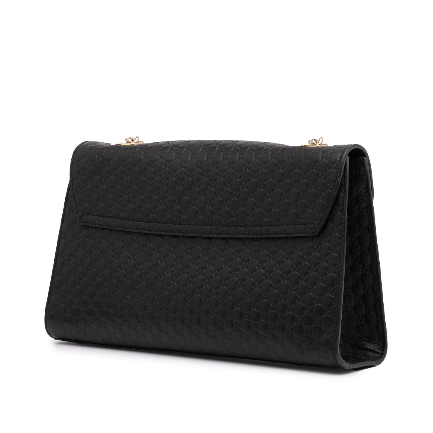 Gucci Microguccissima Emily Calf Black Medium Shoulder Bag Bag 3