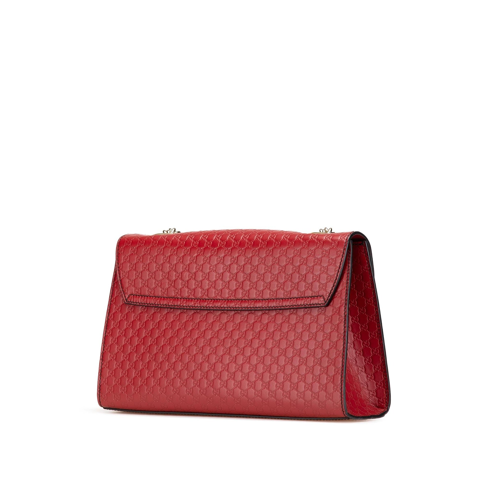 Gucci Microguccissima Emily Calf Red Medium Shoulder Bag Bag 5