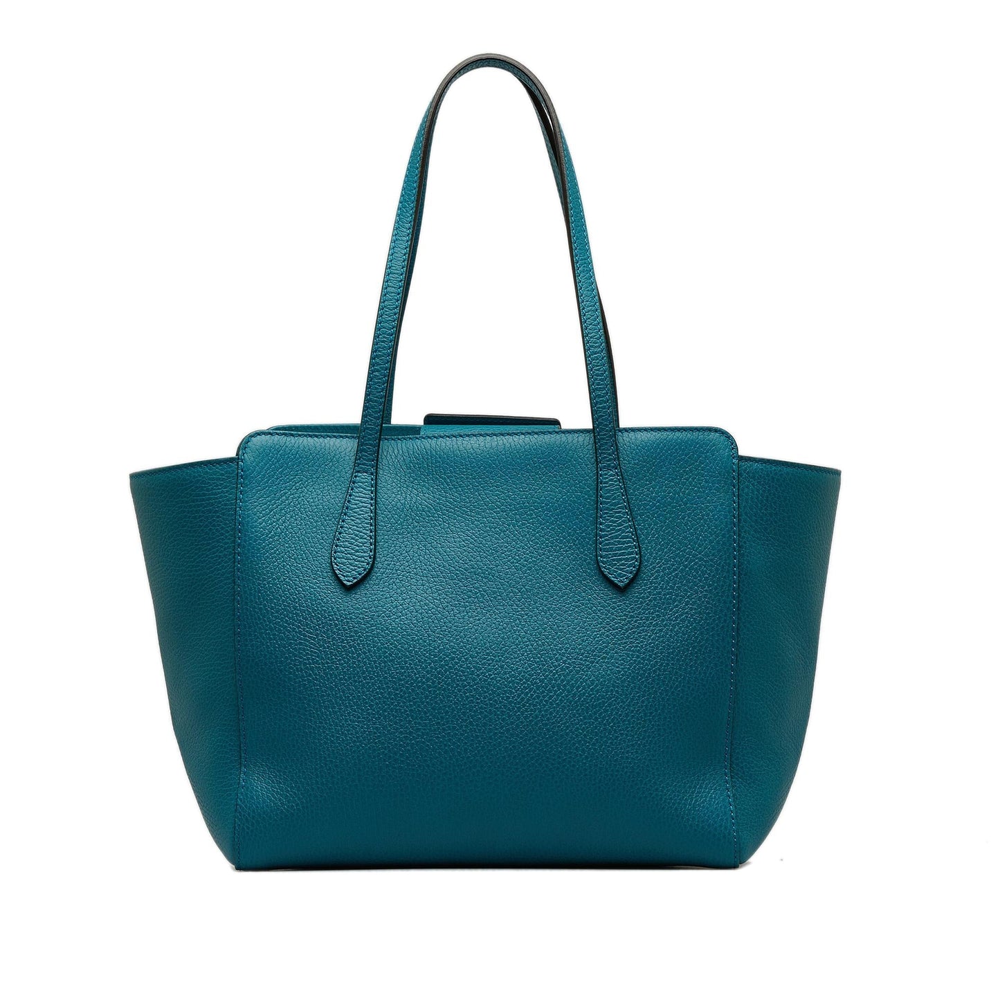 Gucci Swing SHG-aIqmzo Calf Blue Medium Tote Bag