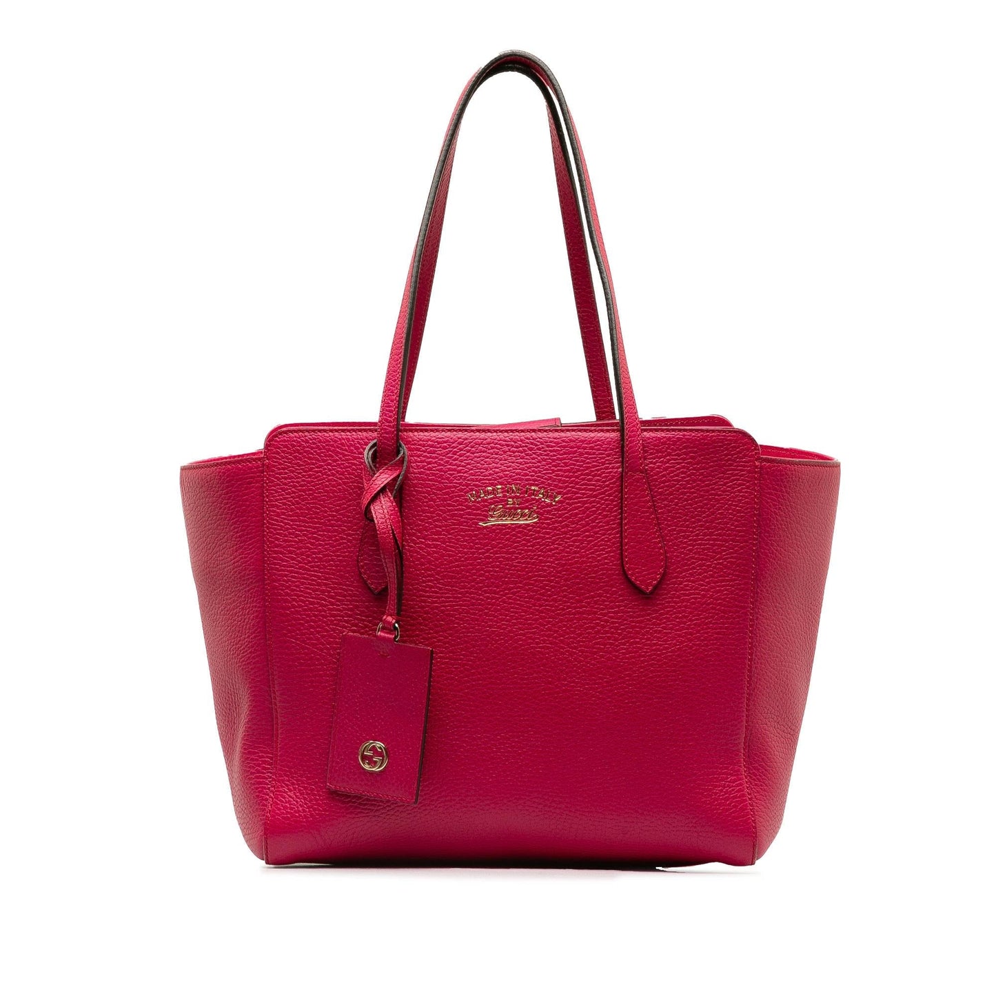 Gucci Swing SHG-9LeNup Calf Pink Medium Tote Bag