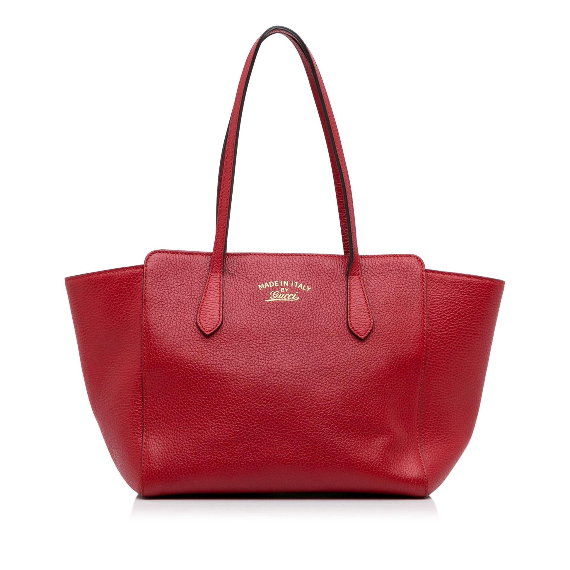 Gucci Swing SHG-hGe1N9 Calf Red Medium Tote Bag