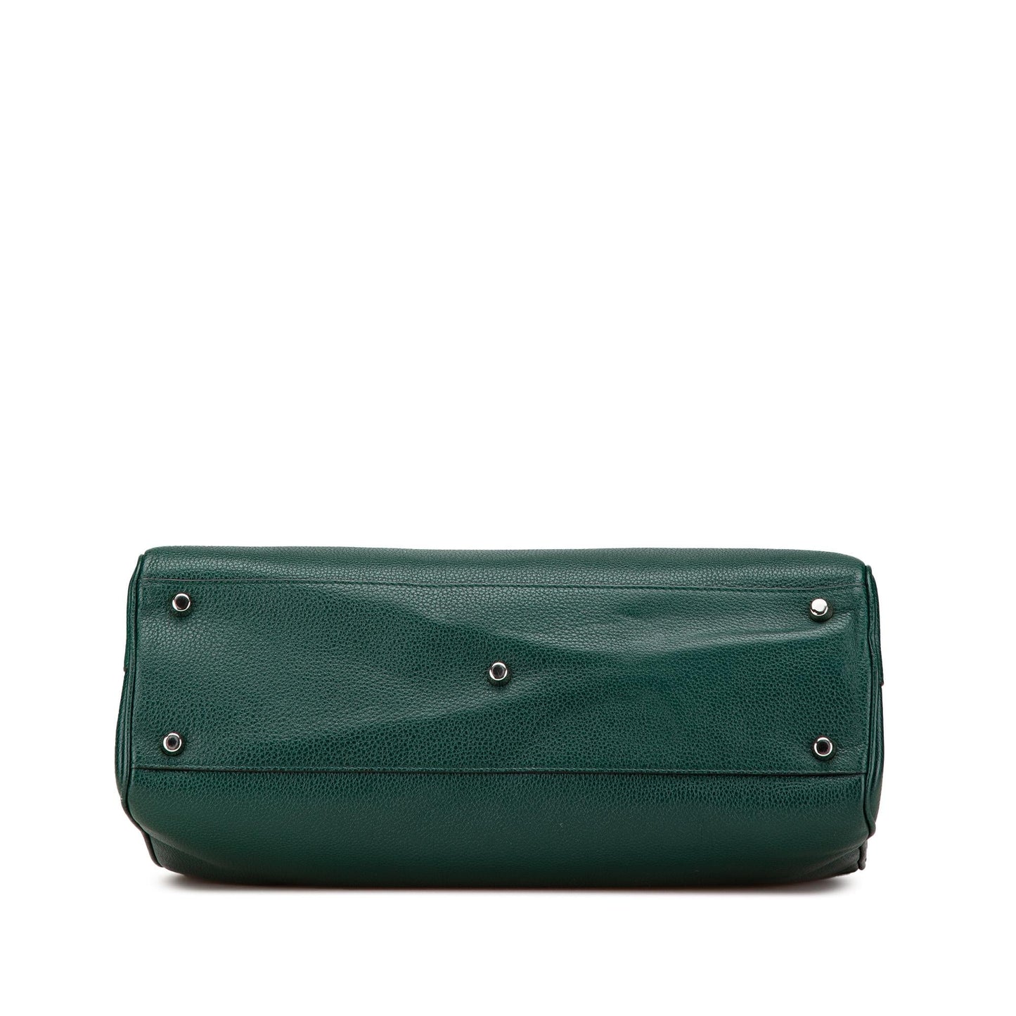 Gucci Zumi Leather Calf Green Medium Satchel Bag