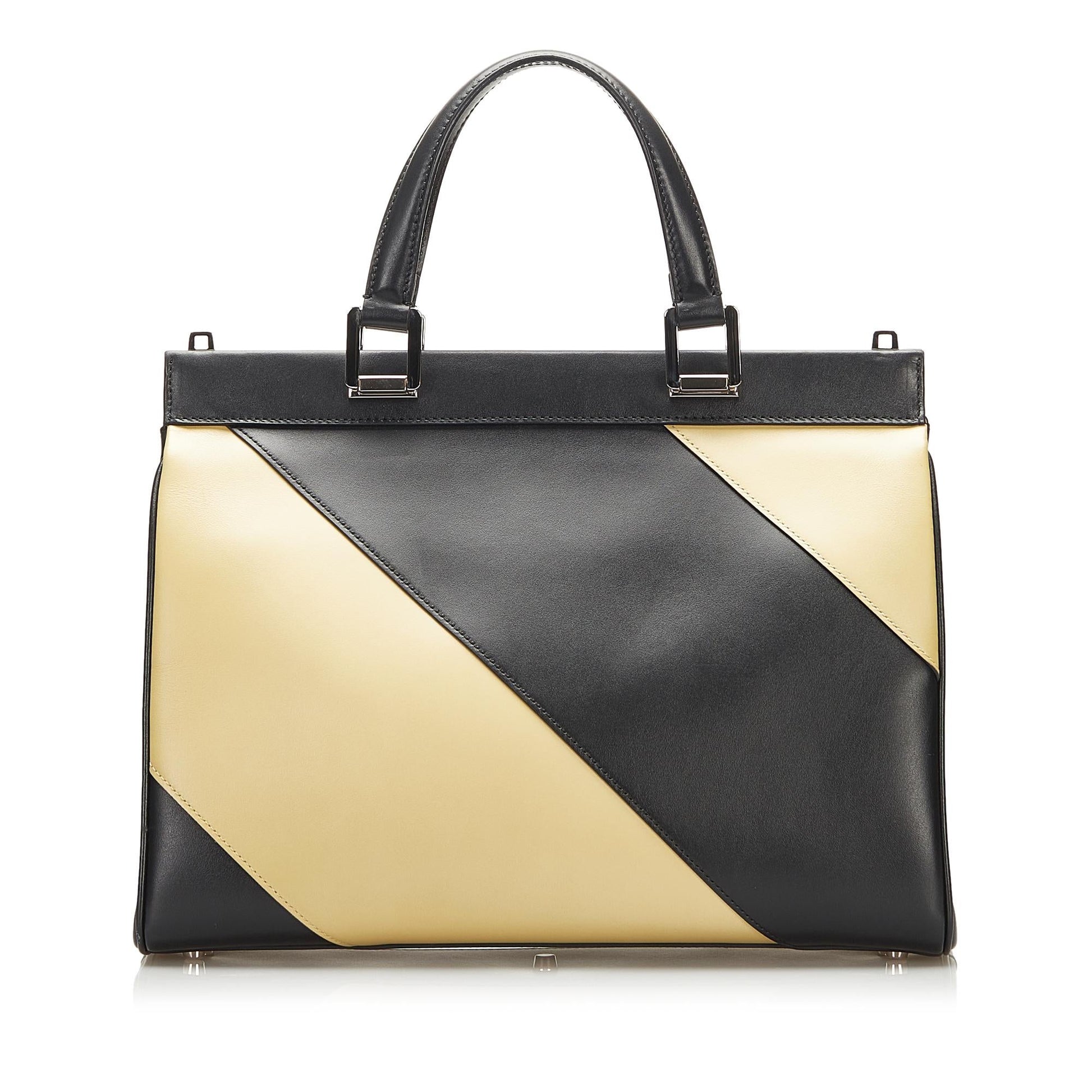 Gucci Zumi SHG Calf Black Medium Top Handle Satchel Bag