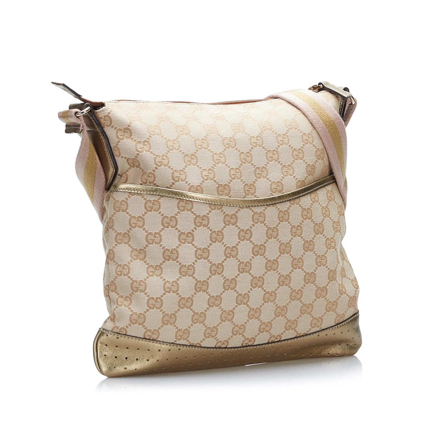 Gucci Messenger SHG Brown Crossbody Bag