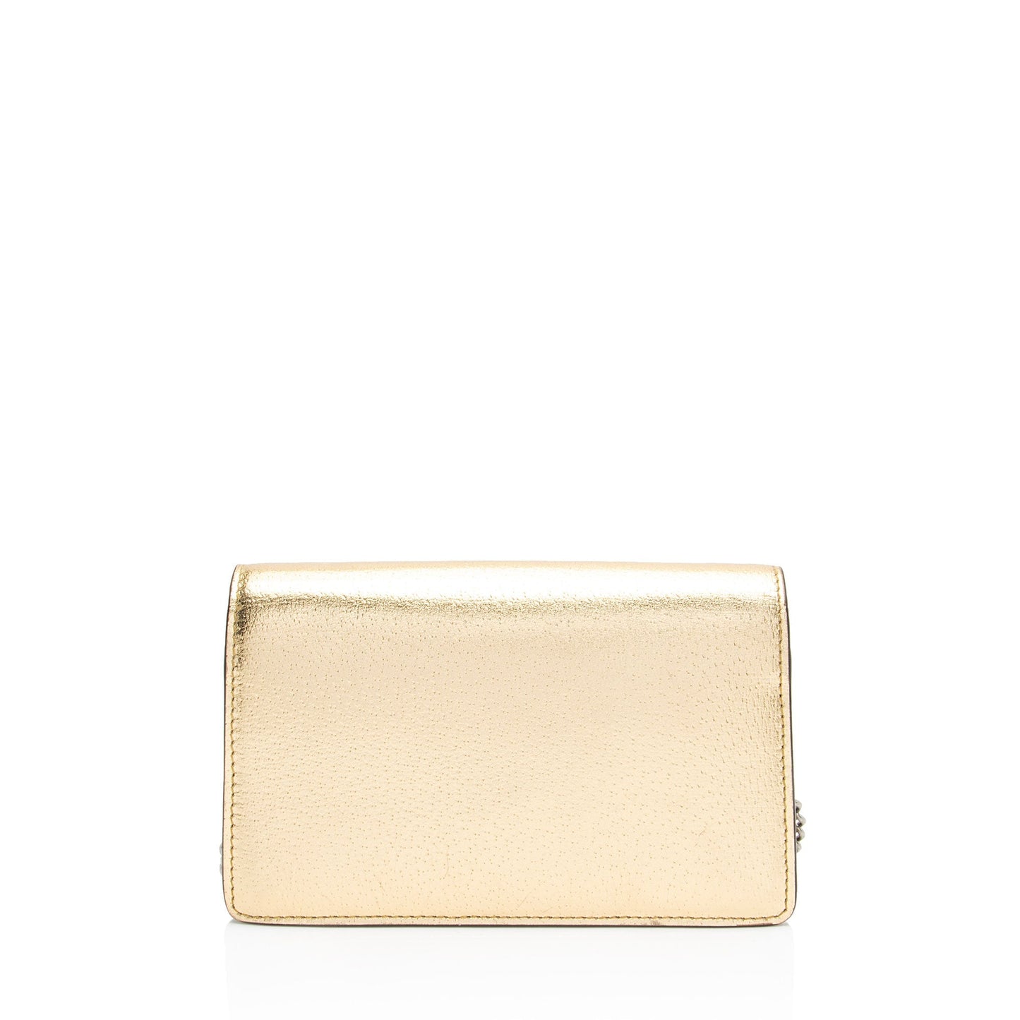 Gucci Metallic Dionysus Super Leather Gold Mini Crossbody Bag